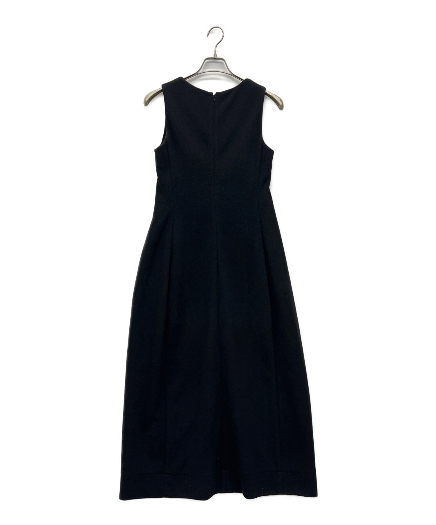 TODAYFUL ノースリーブ ロングワンピース ブラック 中古・古着通販】TODAYFUL (トゥデイフル) ノースリーブワンピース