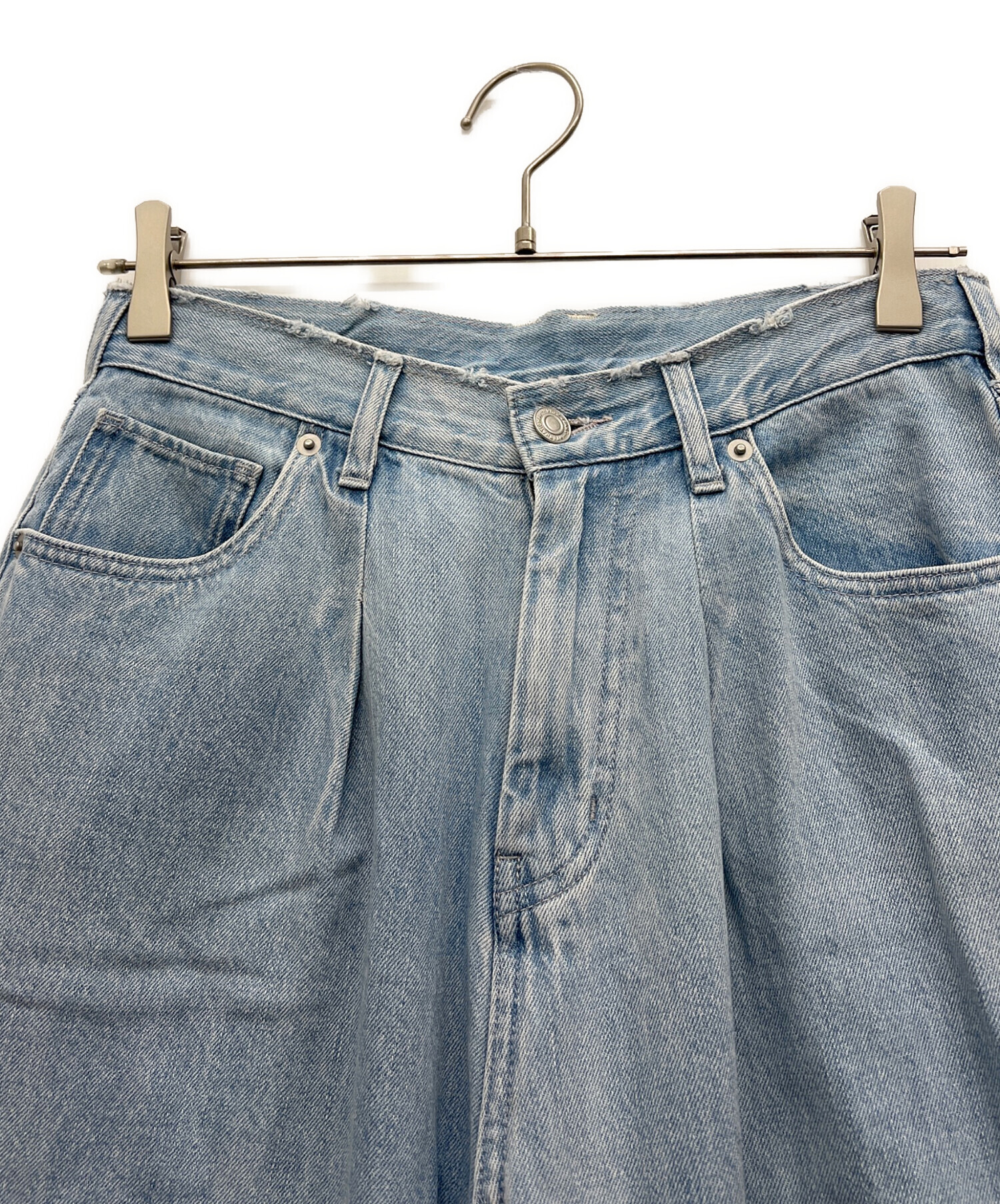 中古・古着通販】CAFUNE (カフネ) デニムパンツ ブルー サイズ:38