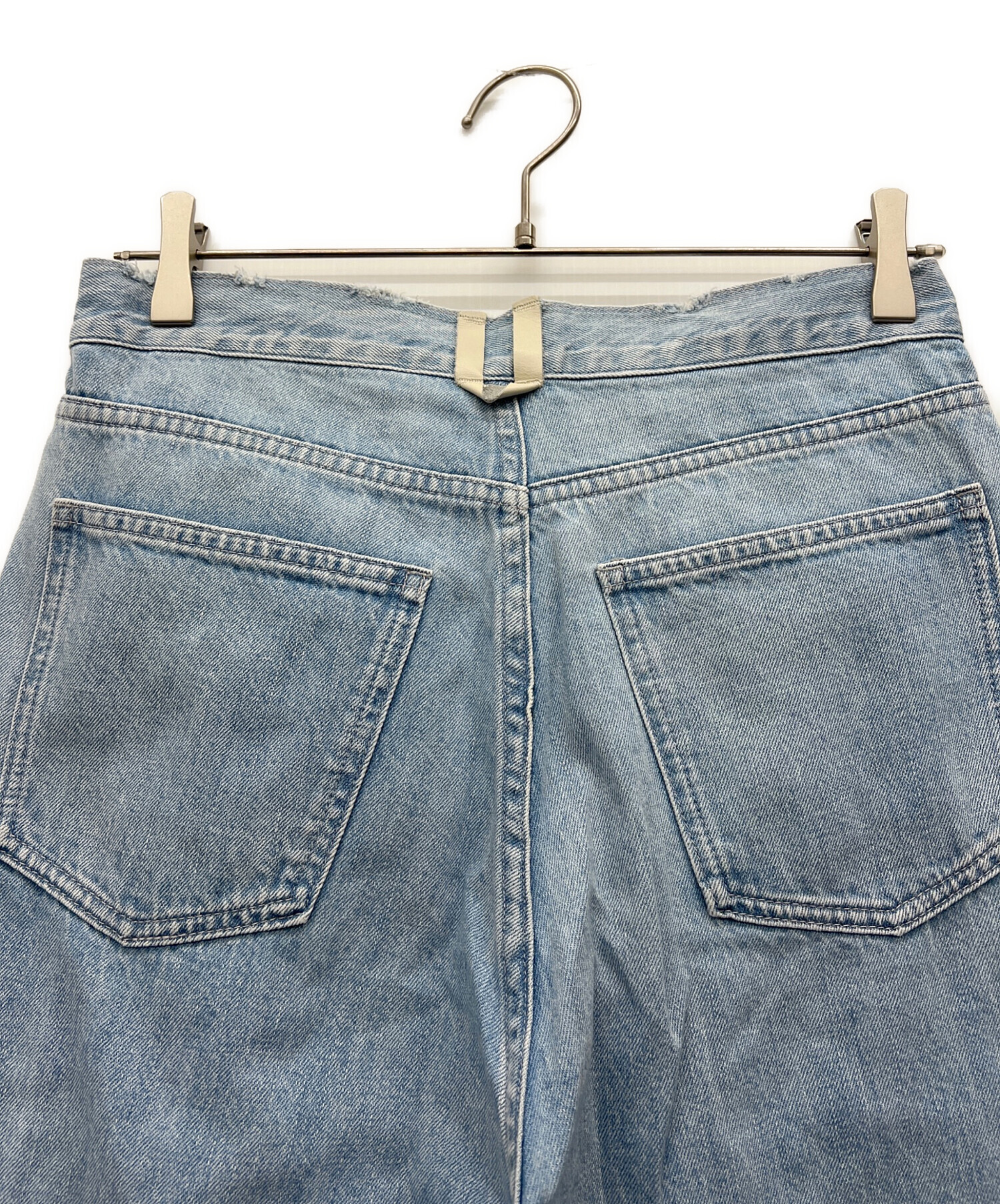 中古・古着通販】CAFUNE (カフネ) デニムパンツ ブルー サイズ:38