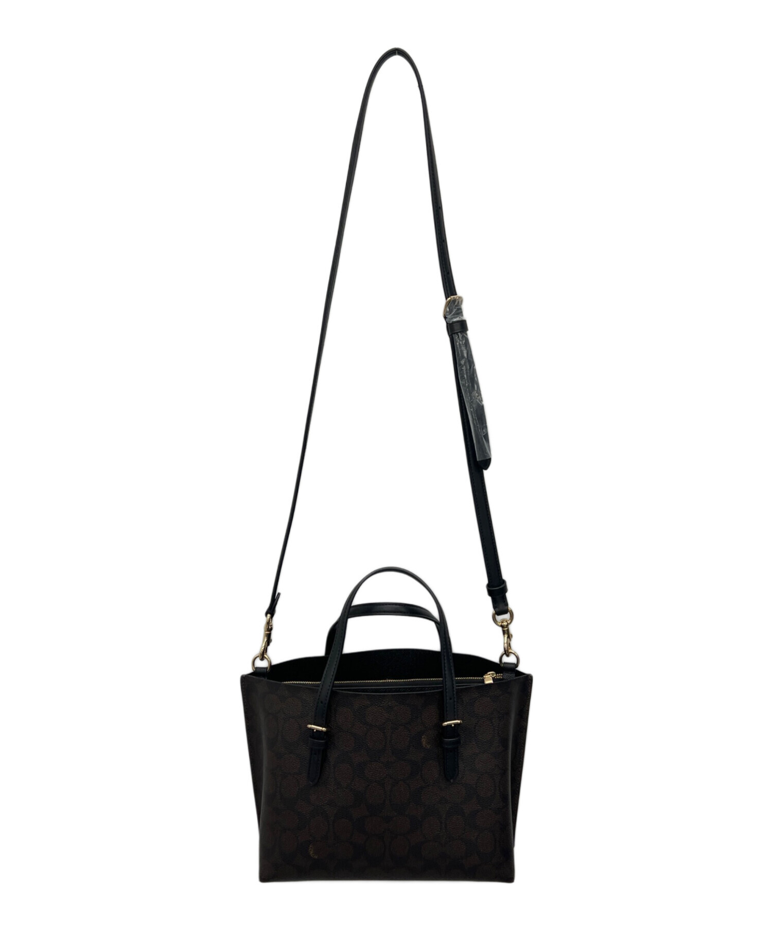 中古・古着通販】COACH (コーチ) 2WAYショルダーバッグ ブラウン