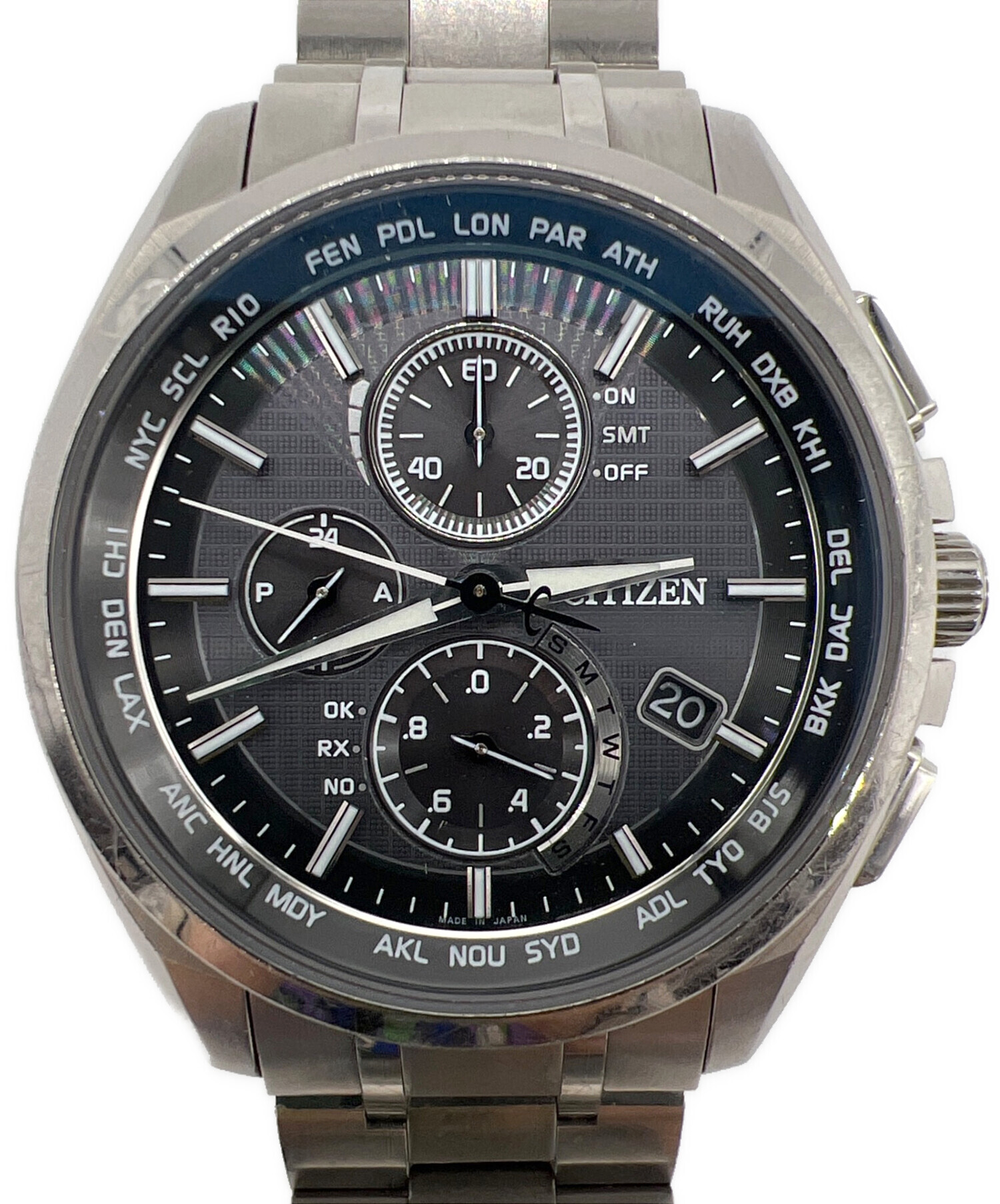 中古・古着通販】CITIZEN (シチズン) クロノグラフ アテッサ｜ブランド