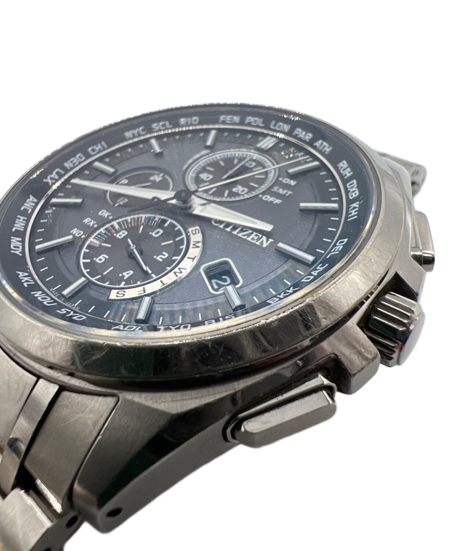 中古・古着通販】CITIZEN (シチズン) クロノグラフ アテッサ｜ブランド