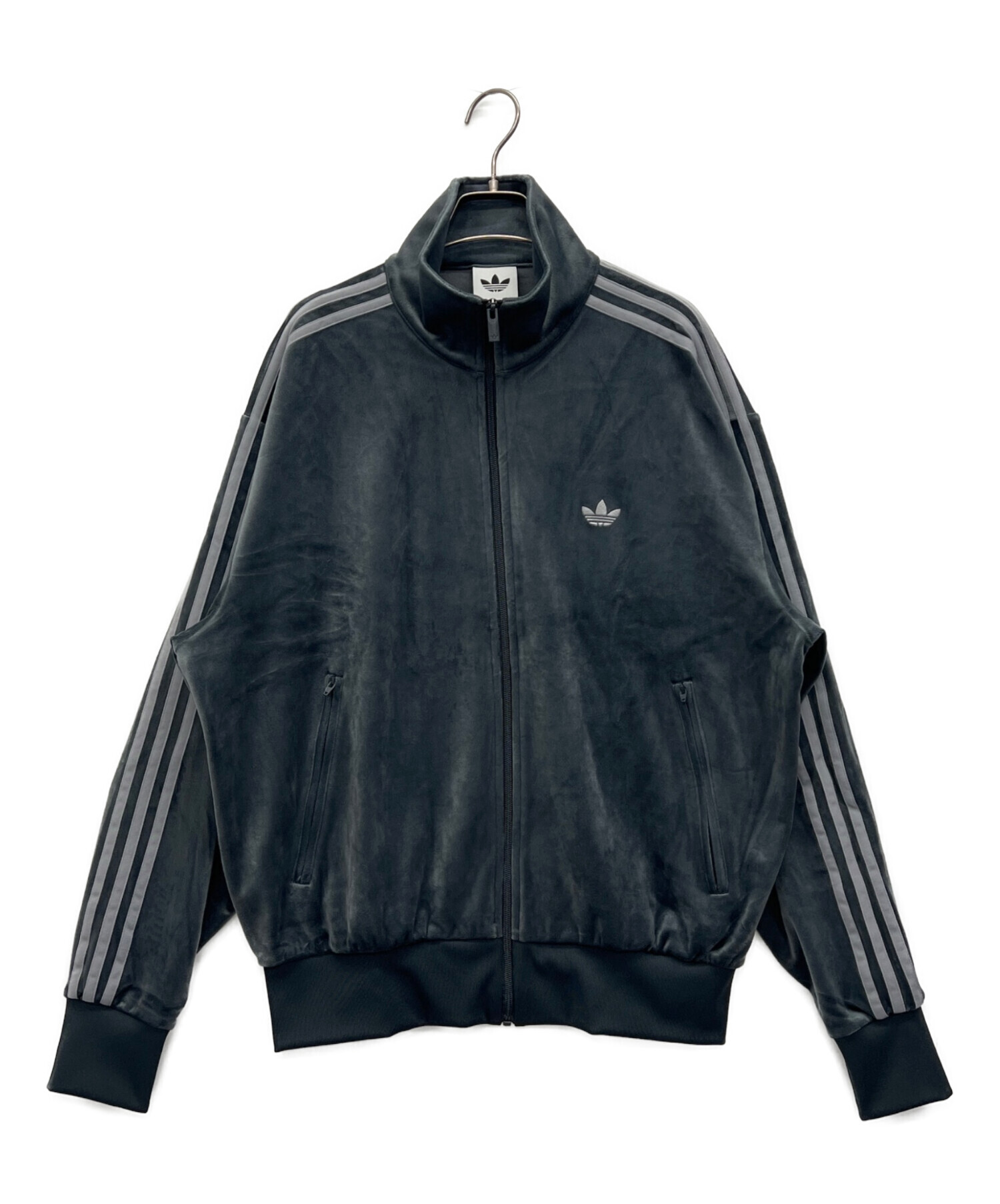 お値下げ！新品未使用 adidas ベロア トラックジャケット 日本サイズL相当 中古・古着通販】adidas (アディダス) ベロアトラックジャケット