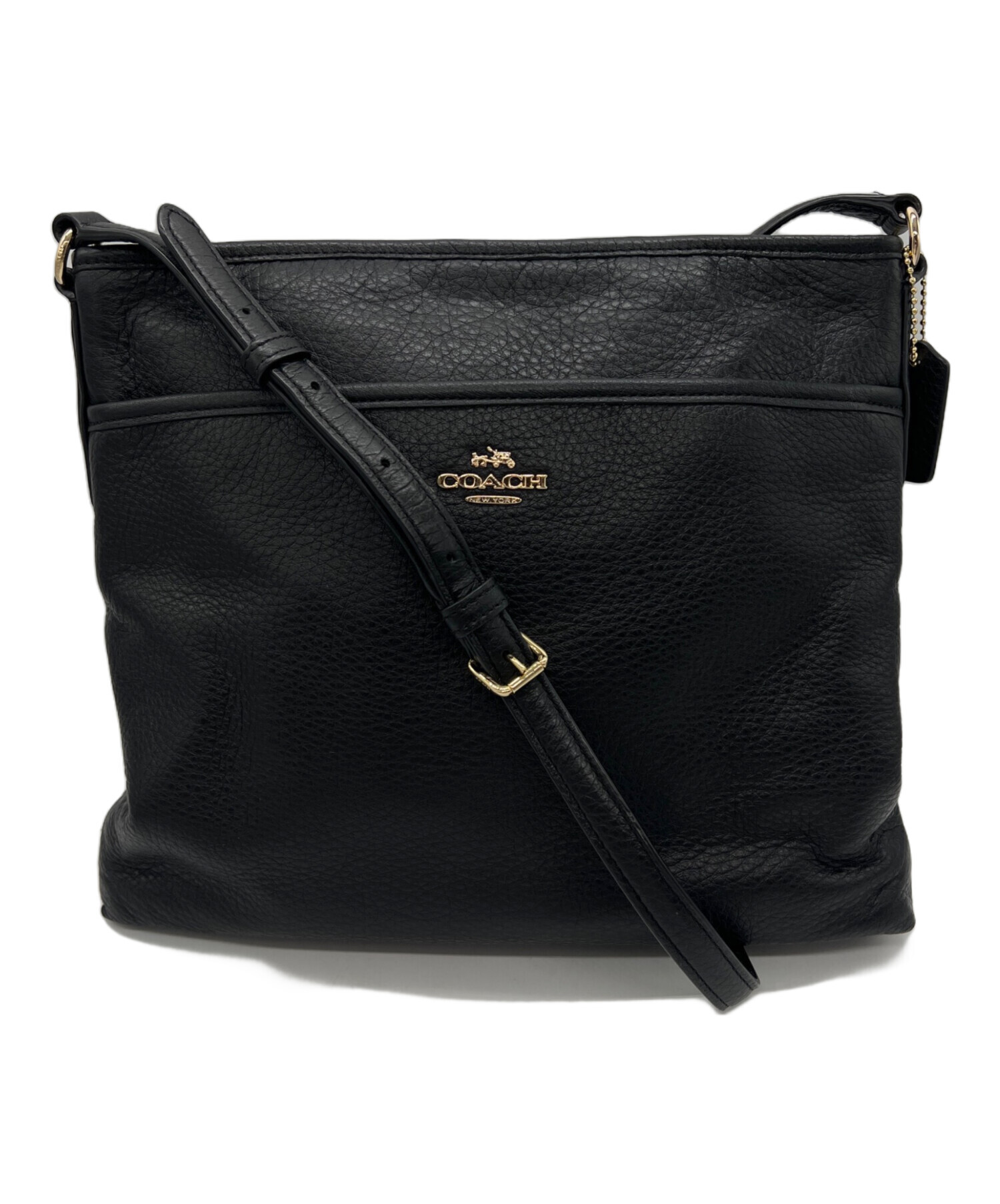中古・古着通販】COACH (コーチ) ショルダーバッグ ブラック｜ブランド