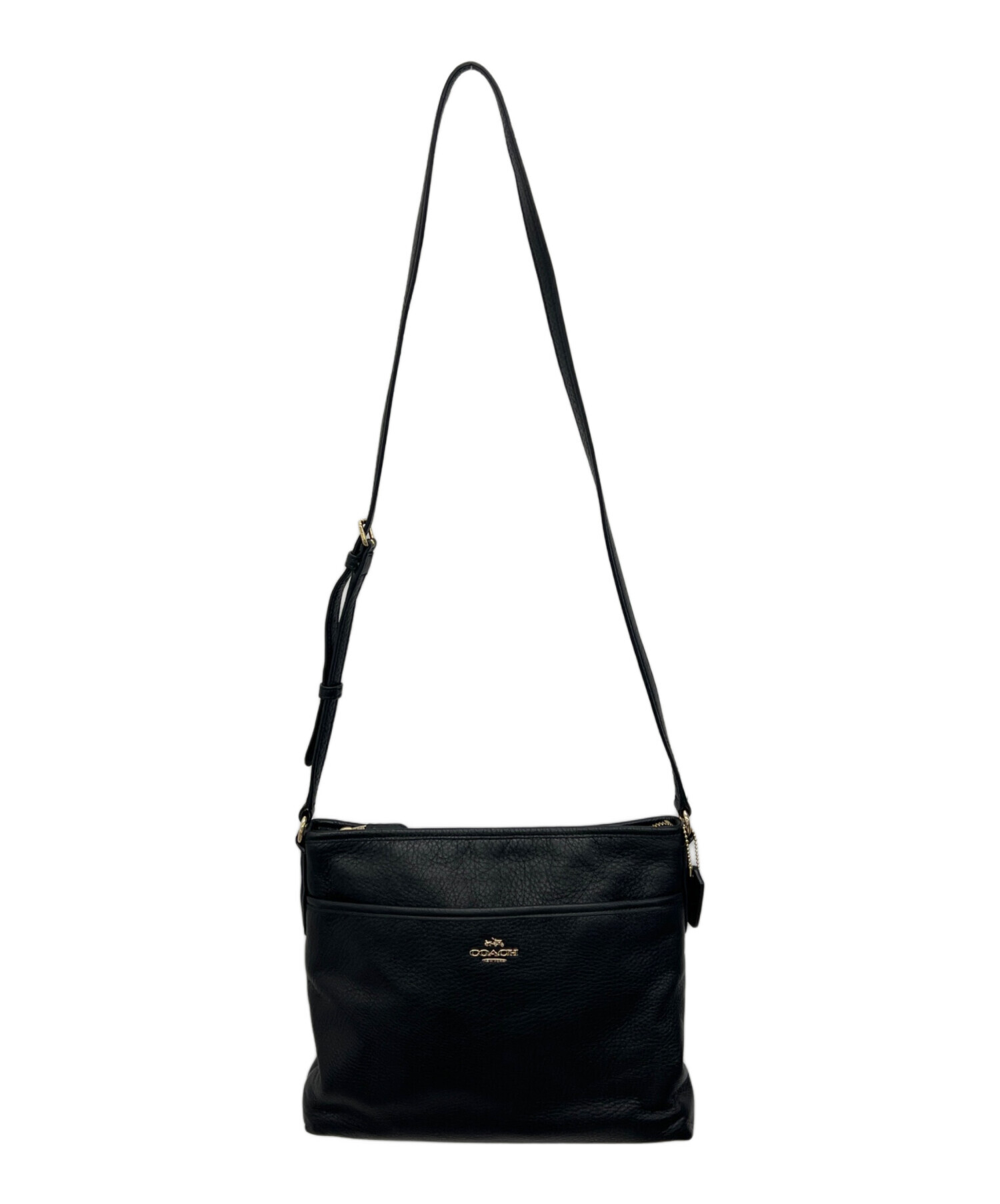 中古・古着通販】COACH (コーチ) ショルダーバッグ ブラック｜ブランド
