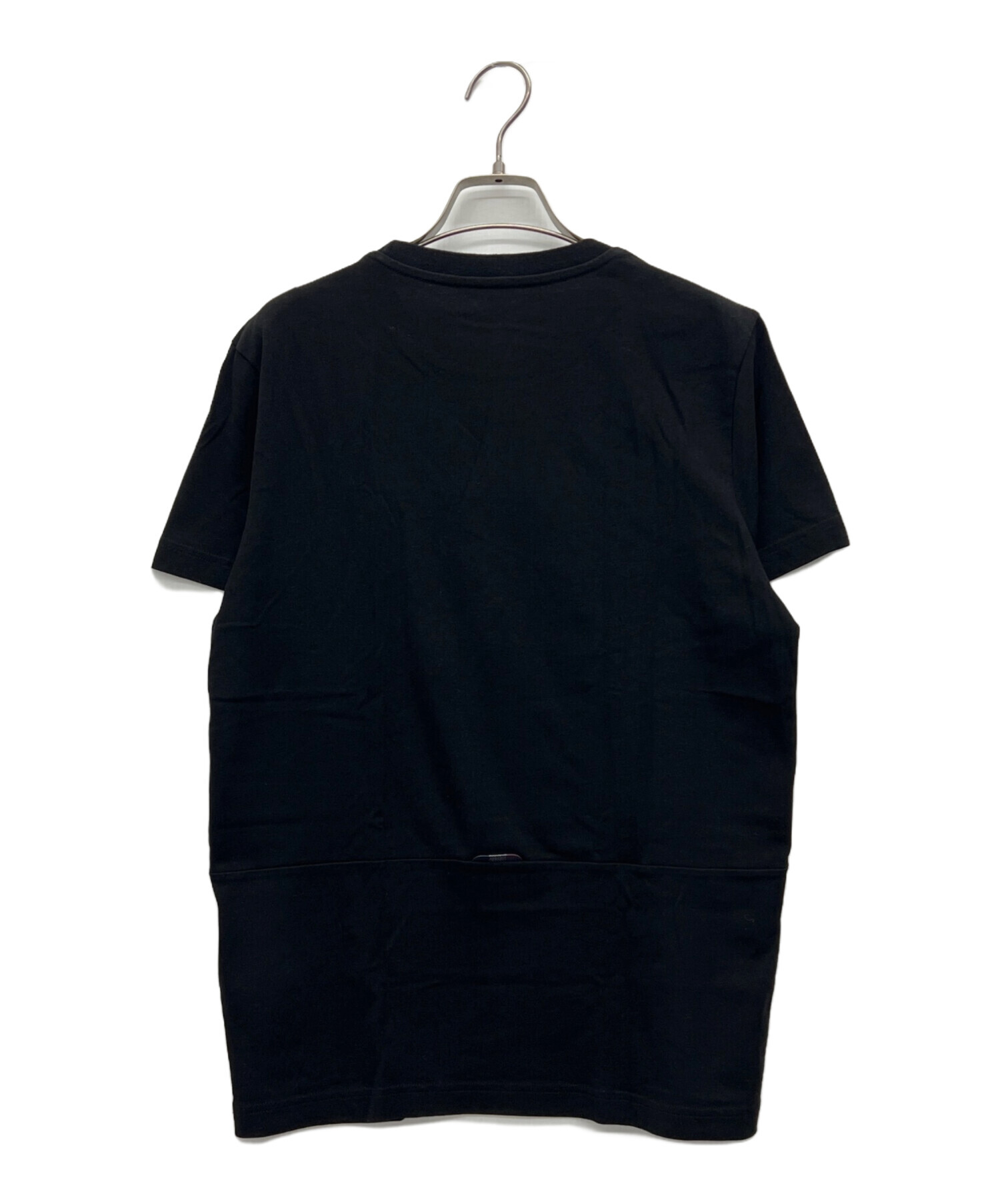 美品 MONCLER モンクレール マグリア ロゴ ロンT ブラック 中古・古着