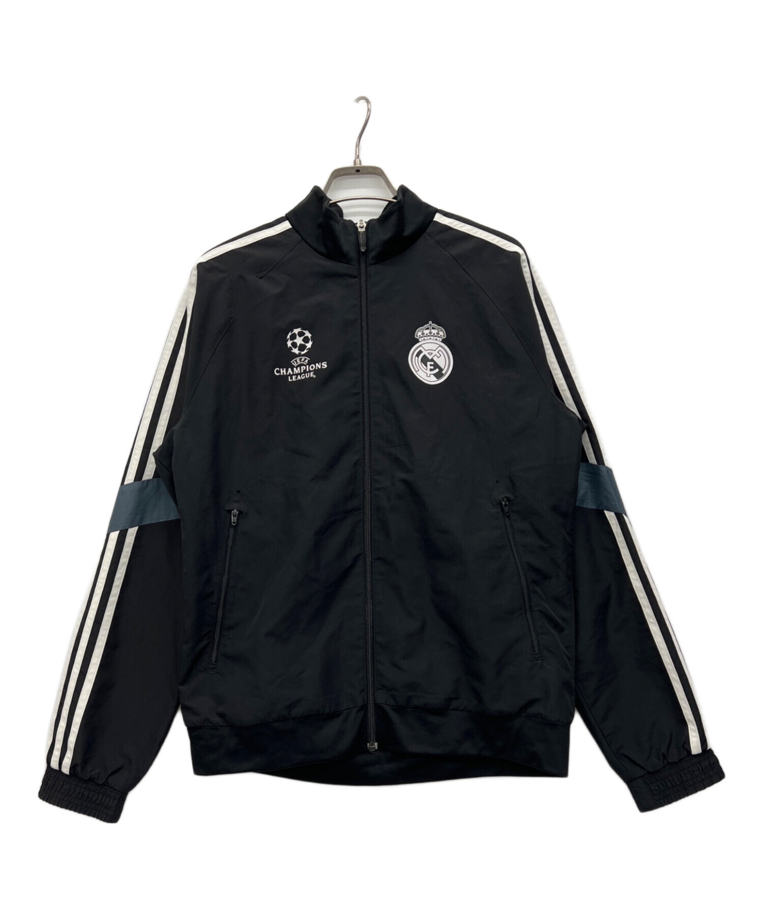 中古・古着通販】adidas (アディダス) トラックジャケット ブラック