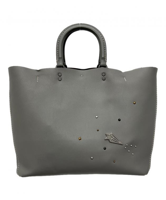 中古・古着通販】COACH (コーチ) トートバッグ グレー｜ブランド・古着