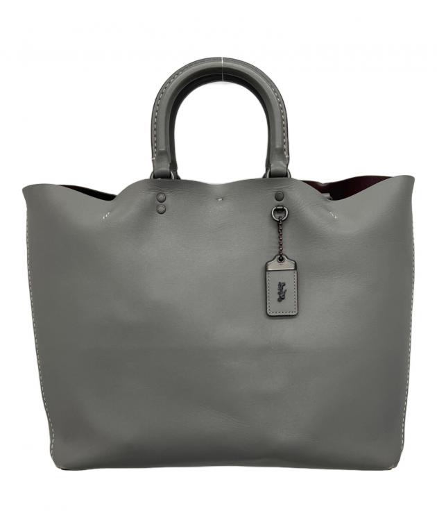 中古・古着通販】COACH (コーチ) トートバッグ グレー｜ブランド・古着