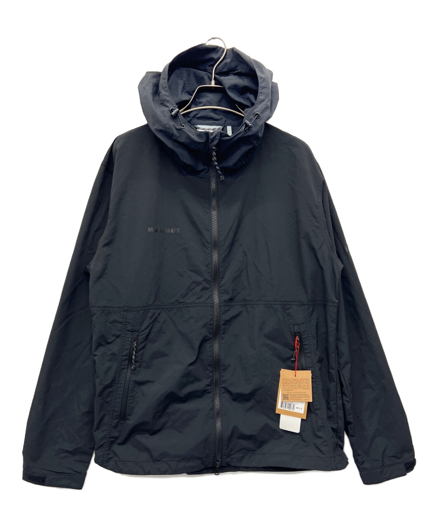【新品未使用タグ付き】MAMMUT 高級マウンテンパーカー ブラック 古着 中古・古着通販】MAMMUT (マムート) Hiking WB Hooded Jacket ブラック