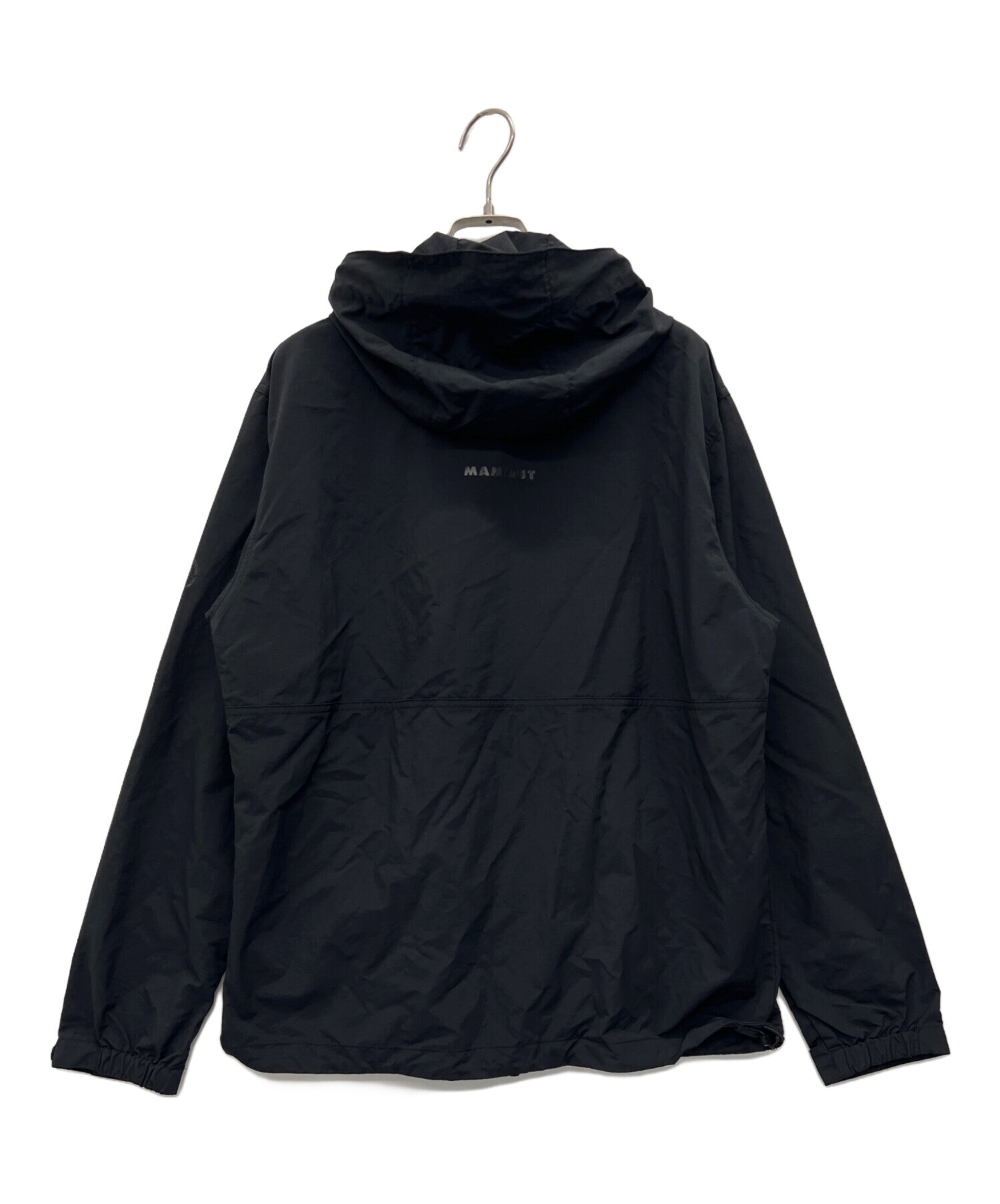 Mammut フード付き ブラック ナイロンジャケット 中古・古着通販】MAMMUT (マムート) Hiking WB Hooded Jacket ブラック