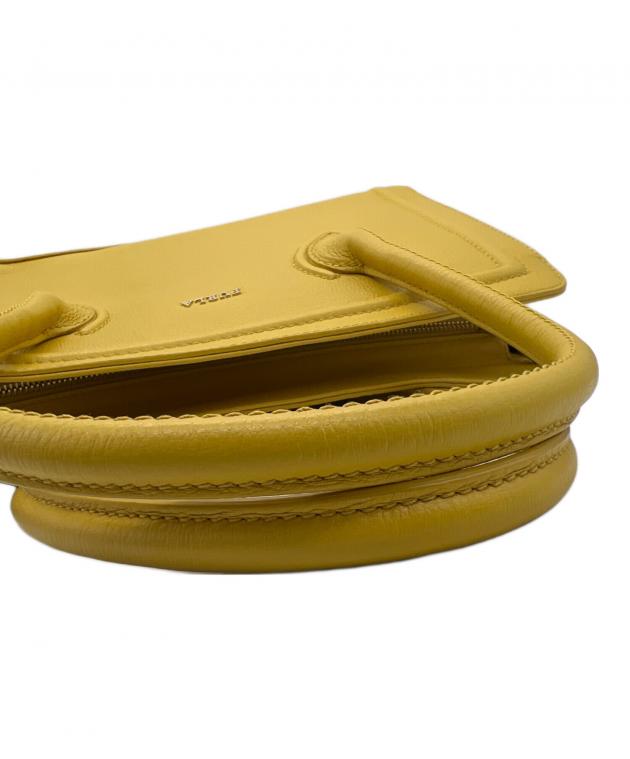 中古・古着通販】FURLA (フルラ) カレッジトートバッグ イエロー