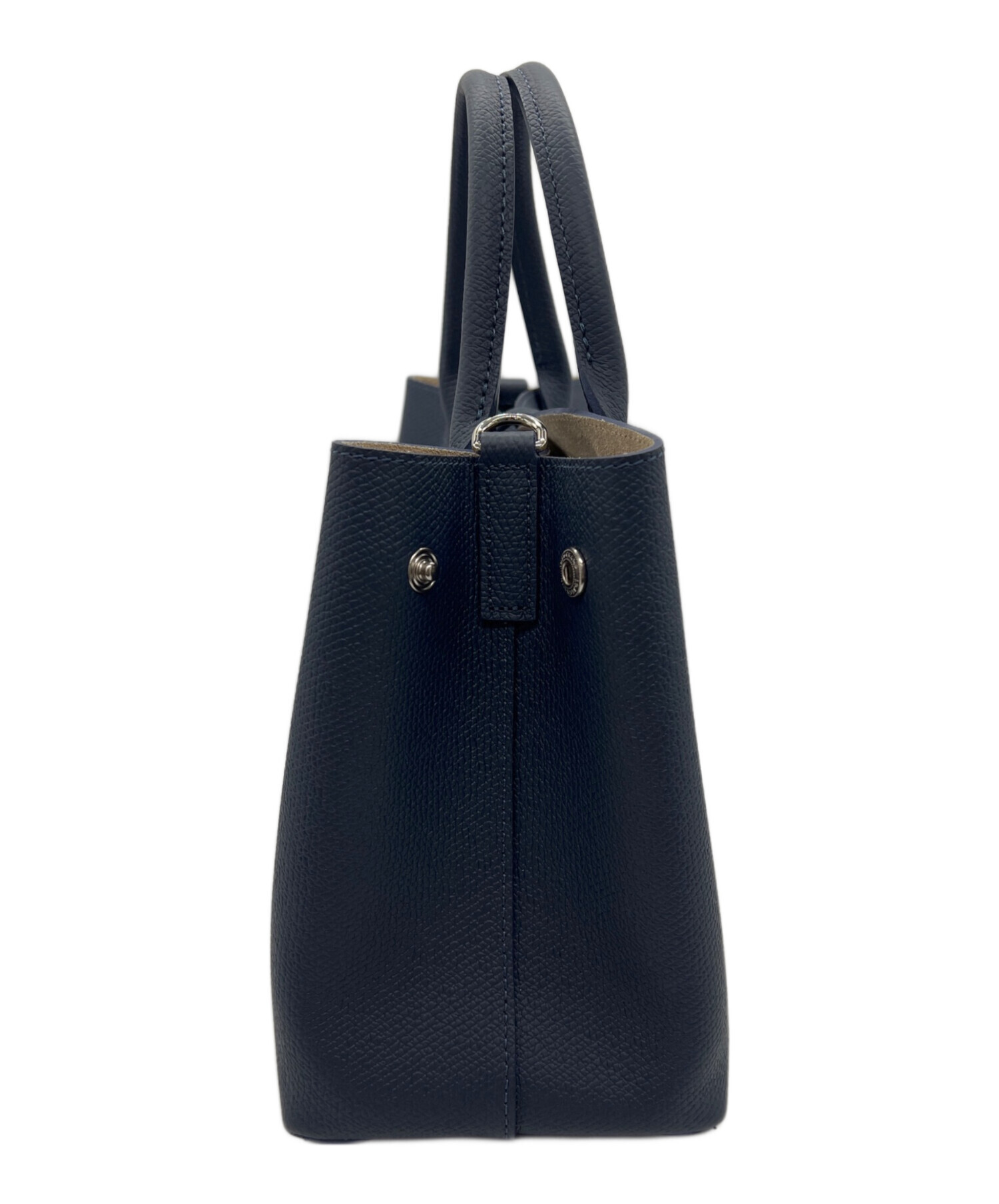 中古・古着通販】LONGCHAMP (ロンシャン) トップハンドル ロゾ Mサイズ