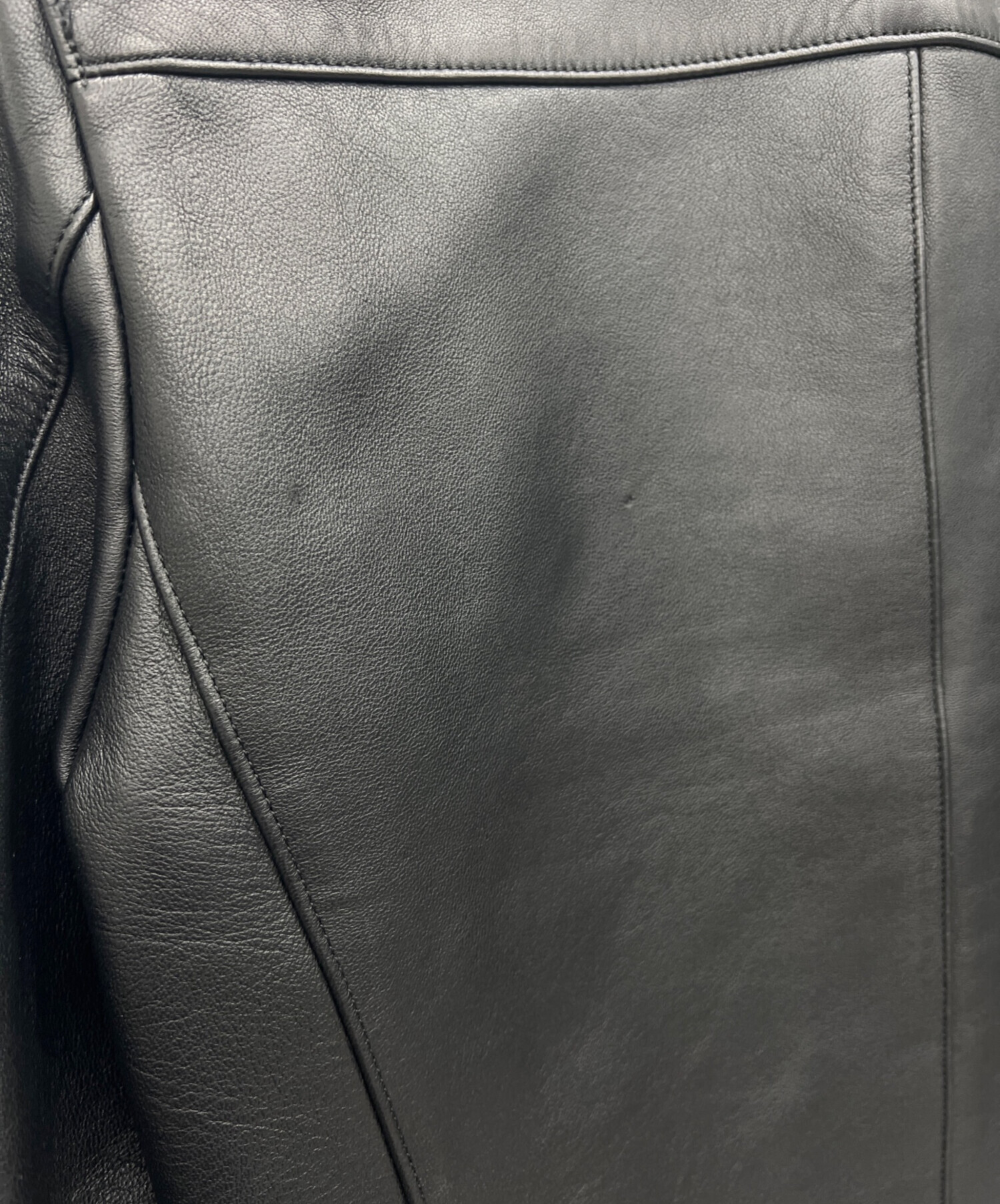 中古・古着通販】LIDnM (リドム) シングルライダースジャケット