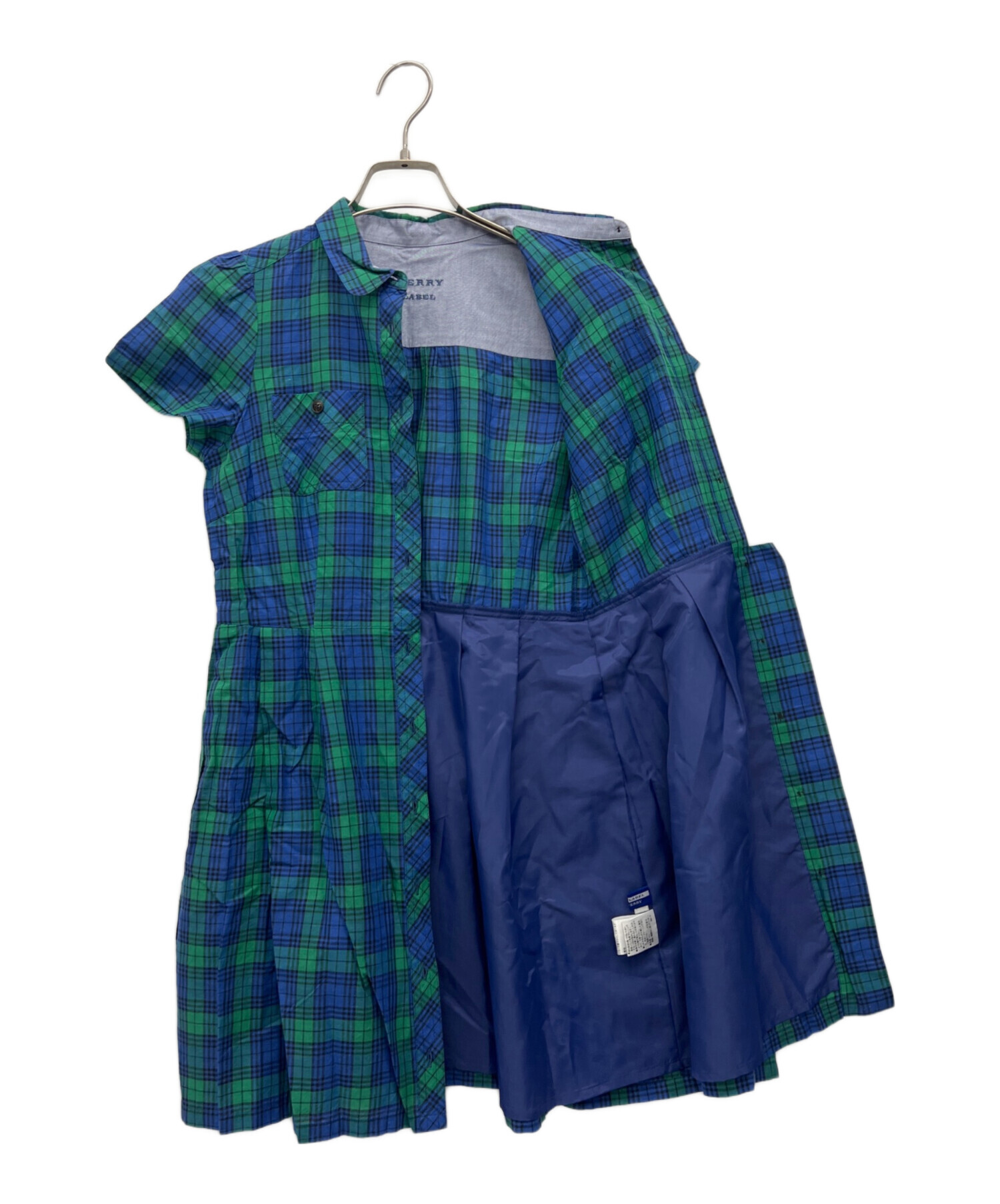 【新品未使用】BURBERRY BLUE LABEL ワンピース 中古・古着通販】BURBERRY BLUE LABEL (バーバリー ブルー レーベル