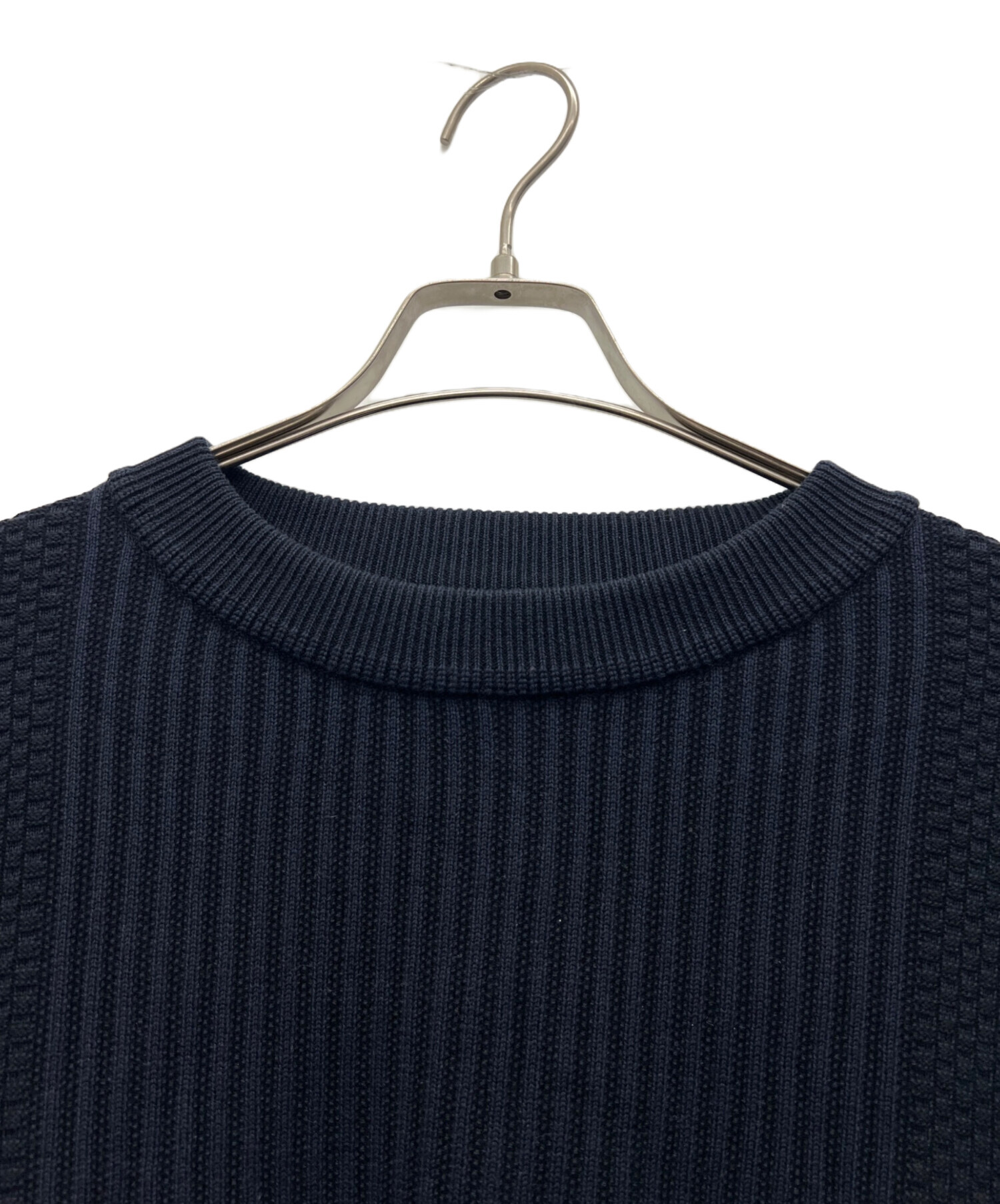 YASHIKI Reijitsu Knit(NAVY) サイズ2 中古・古着通販】yashiki (ヤシキ) 厚手ニット ネイビー サイズ:2