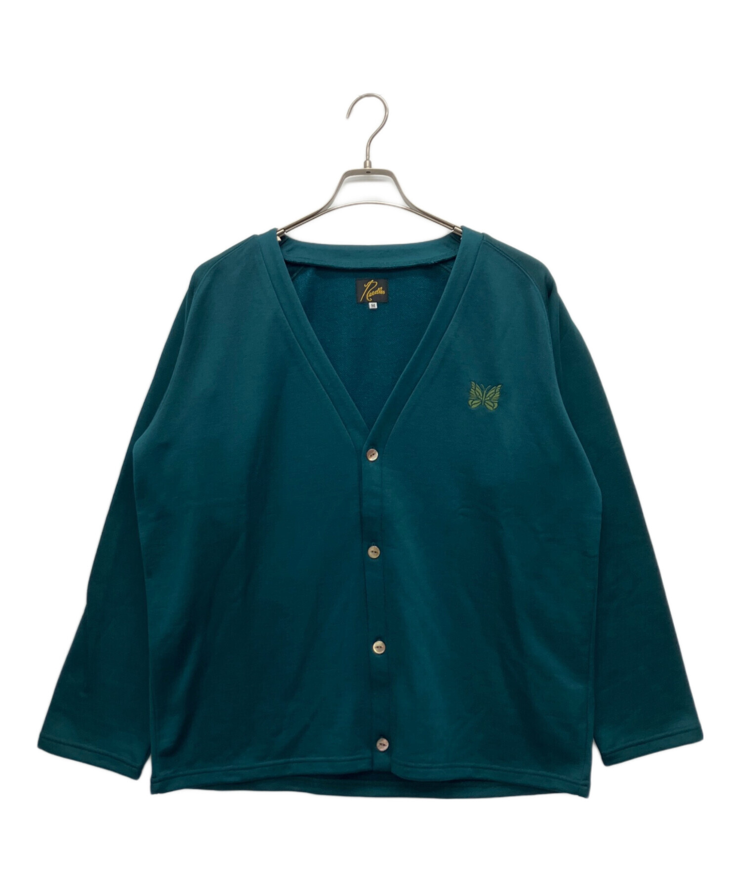 中古・古着通販】Needles (ニードルズ) V Neck Cardigan - C/PE Bright