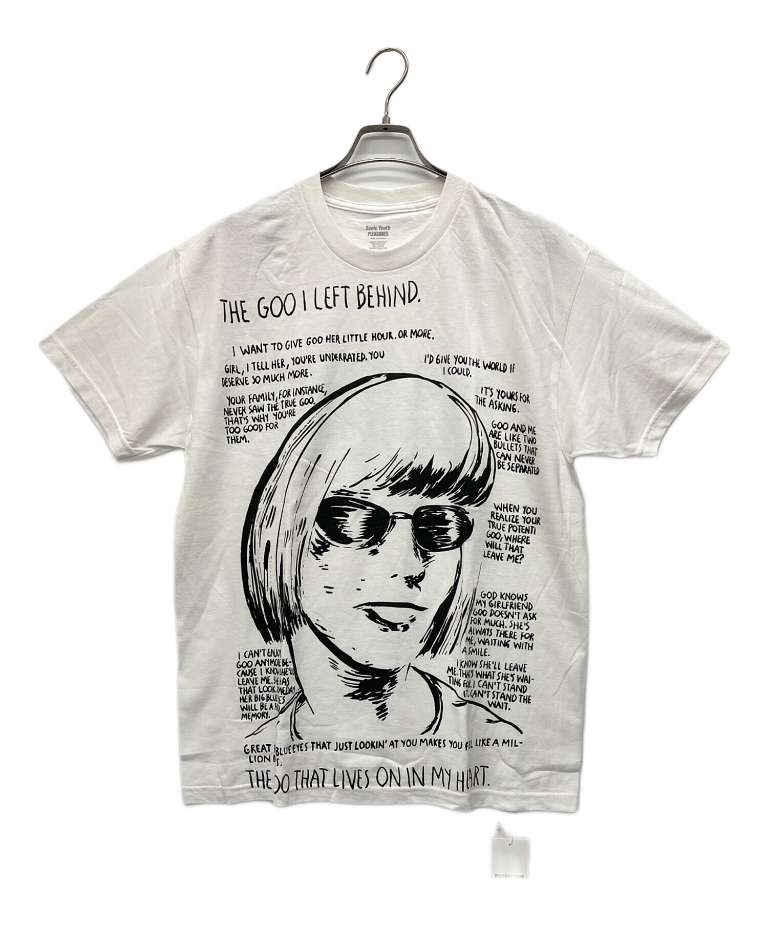 中古・古着通販】SONIC YOUTH (ソニックユース) 半袖Tシャツ ホワイト