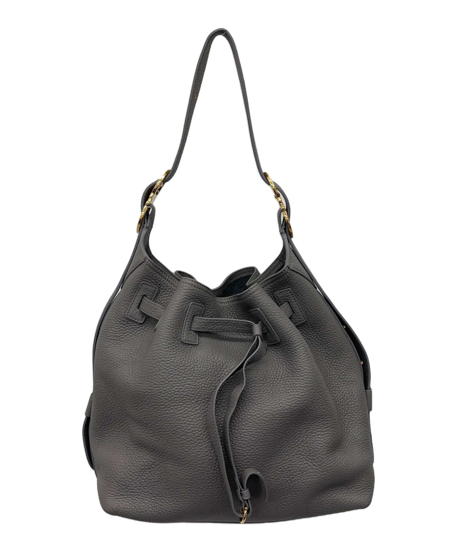 Salvatore Ferragamo マフラー  グレー 【古着】【中古】【送料無料】 中古・古着通販】Salvatore Ferragamo (サルヴァトーレ フェラガモ