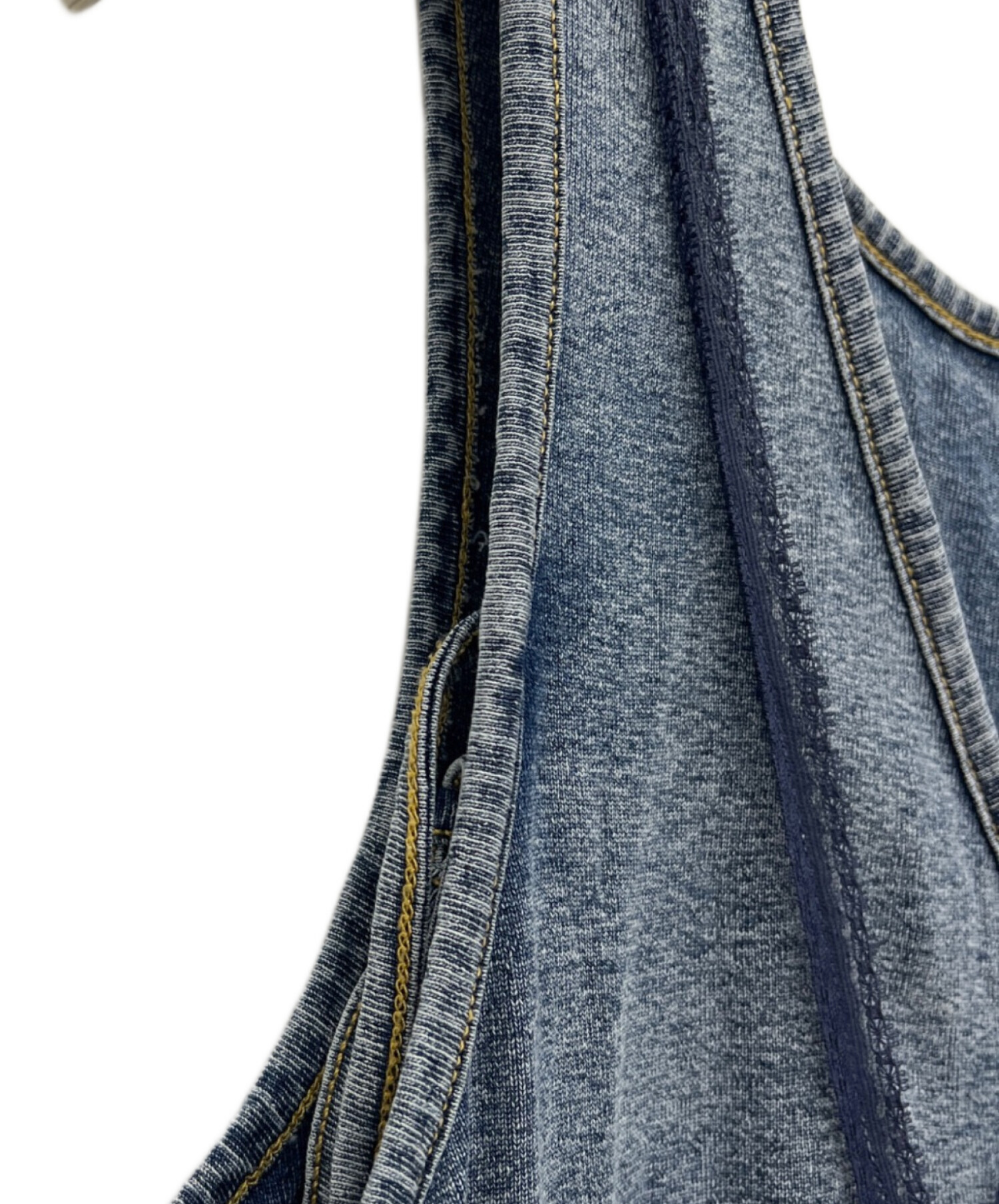 中古・古着通販】Ameri (アメリ) MEDI 2WAY DENIM LIKE LACE DOCKING