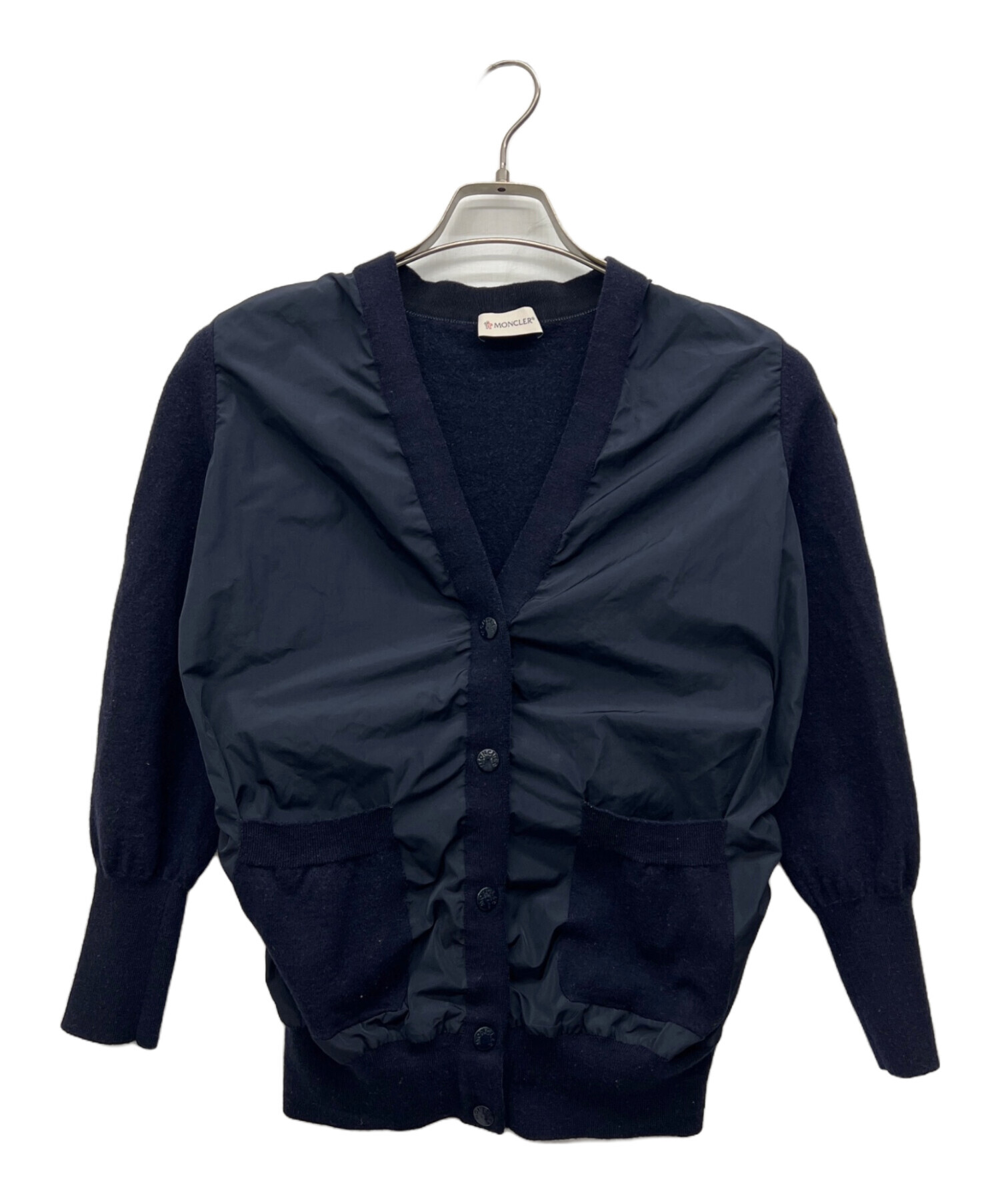 モンクレール マリオーネ トリコット カーディガン　10y(140) 中古・古着通販】MONCLER (モンクレール) マグリア トリコット