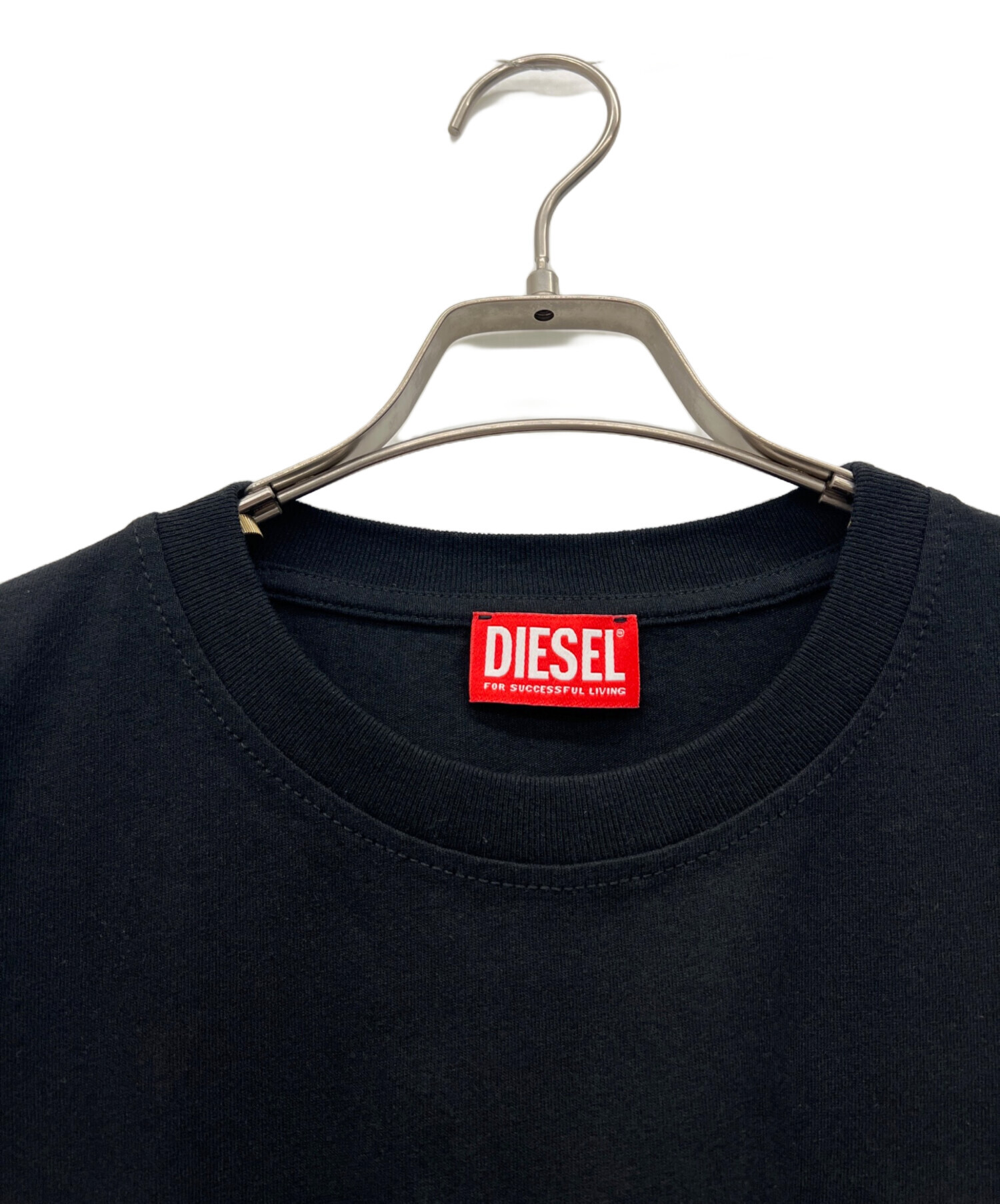 中古・古着通販】DIESEL (ディーゼル) Tシャツ ブラック サイズ:M
