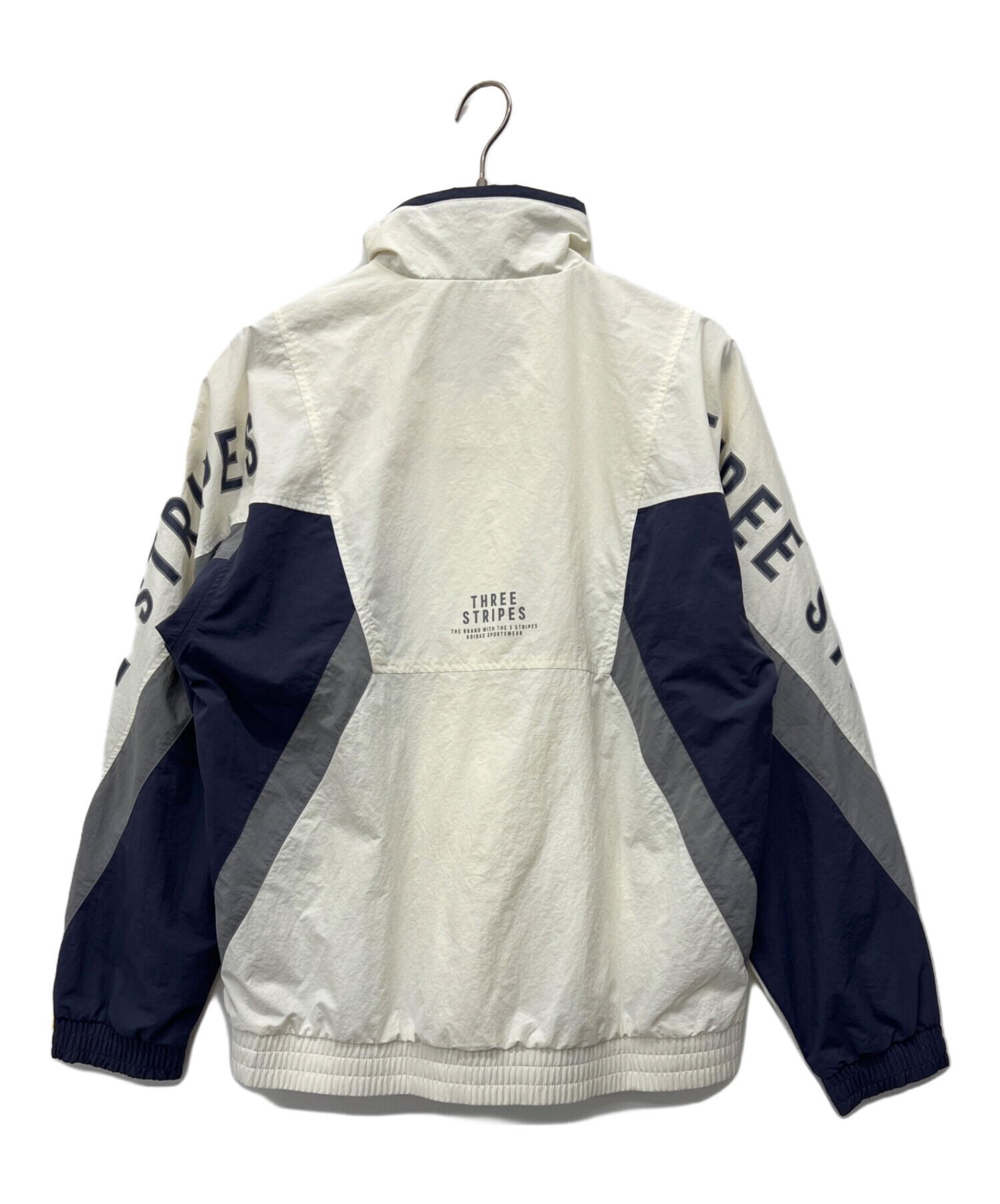 中古・古着通販】adidas (アディダス) ナイロンジャケット ホワイト