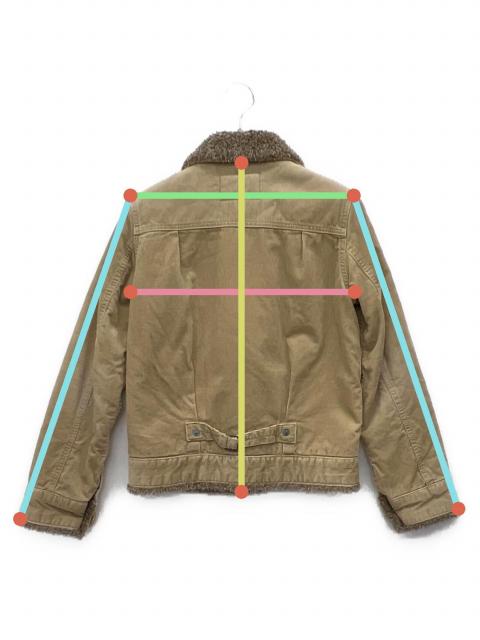 中古・古着通販】LEVI'S (リーバイス) 裏ボアジャケット ベージュ