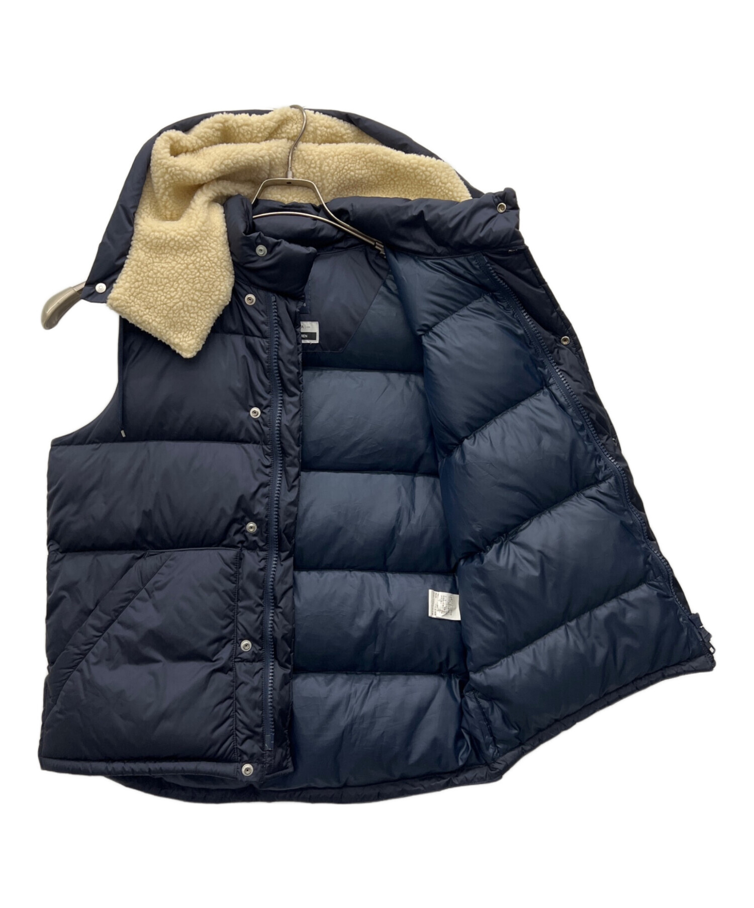 中古・古着通販】ORCIVAL (オーシバル) ダウンベスト ネイビー サイズ