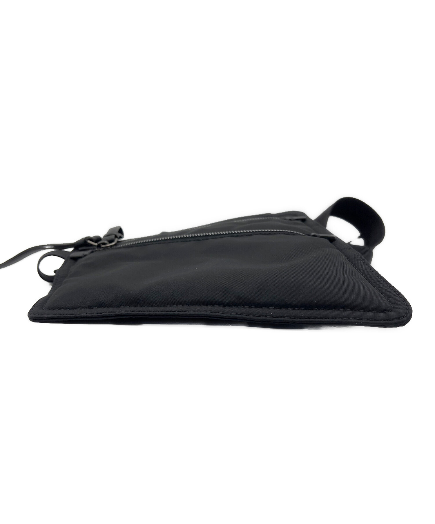 未使用　MONCLER バッグ 中古・古着通販】MONCLER (モンクレール) ナイロンバッグ ブラック