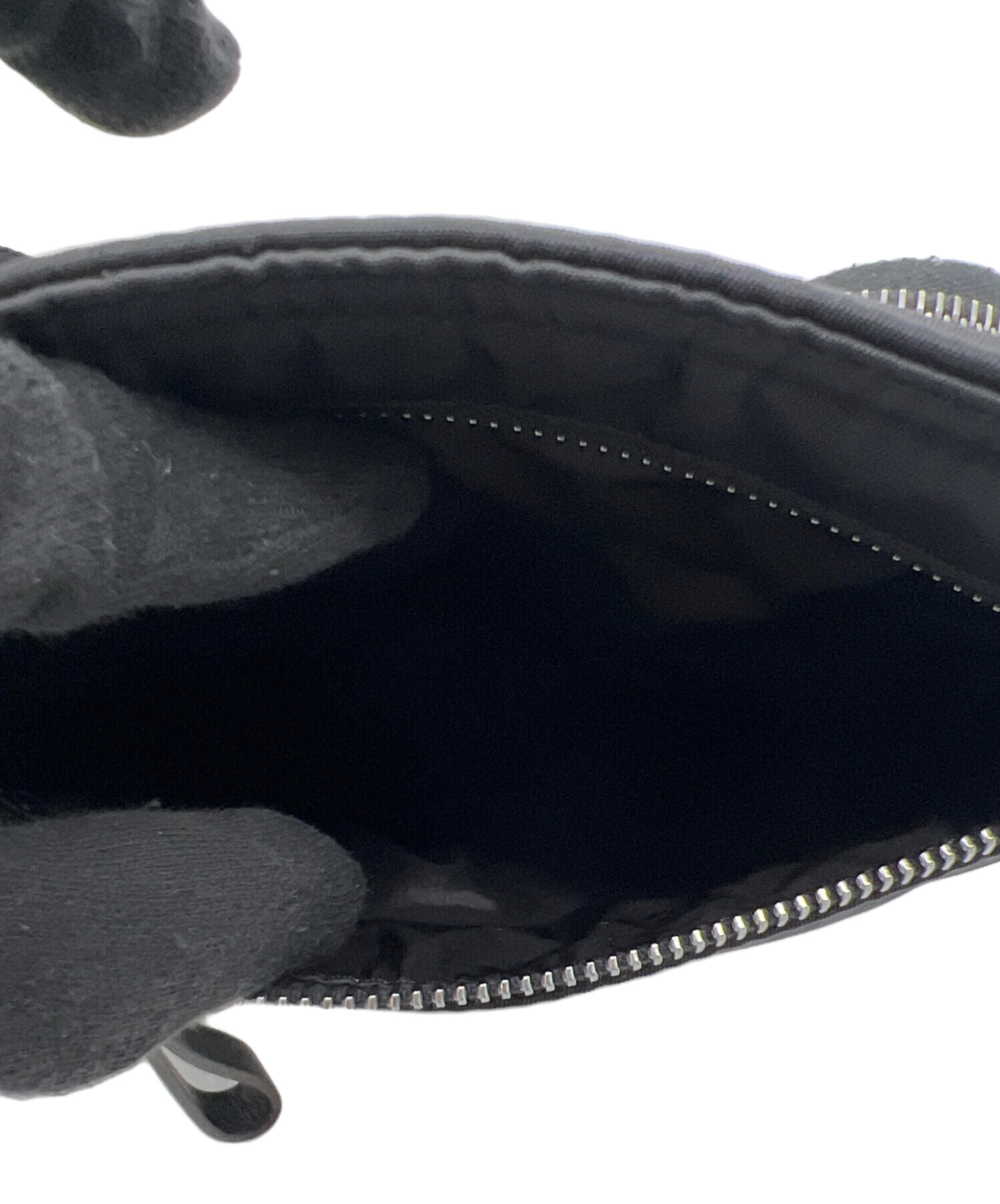 中古・古着通販】MONCLER (モンクレール) ナイロンバッグ ブラック