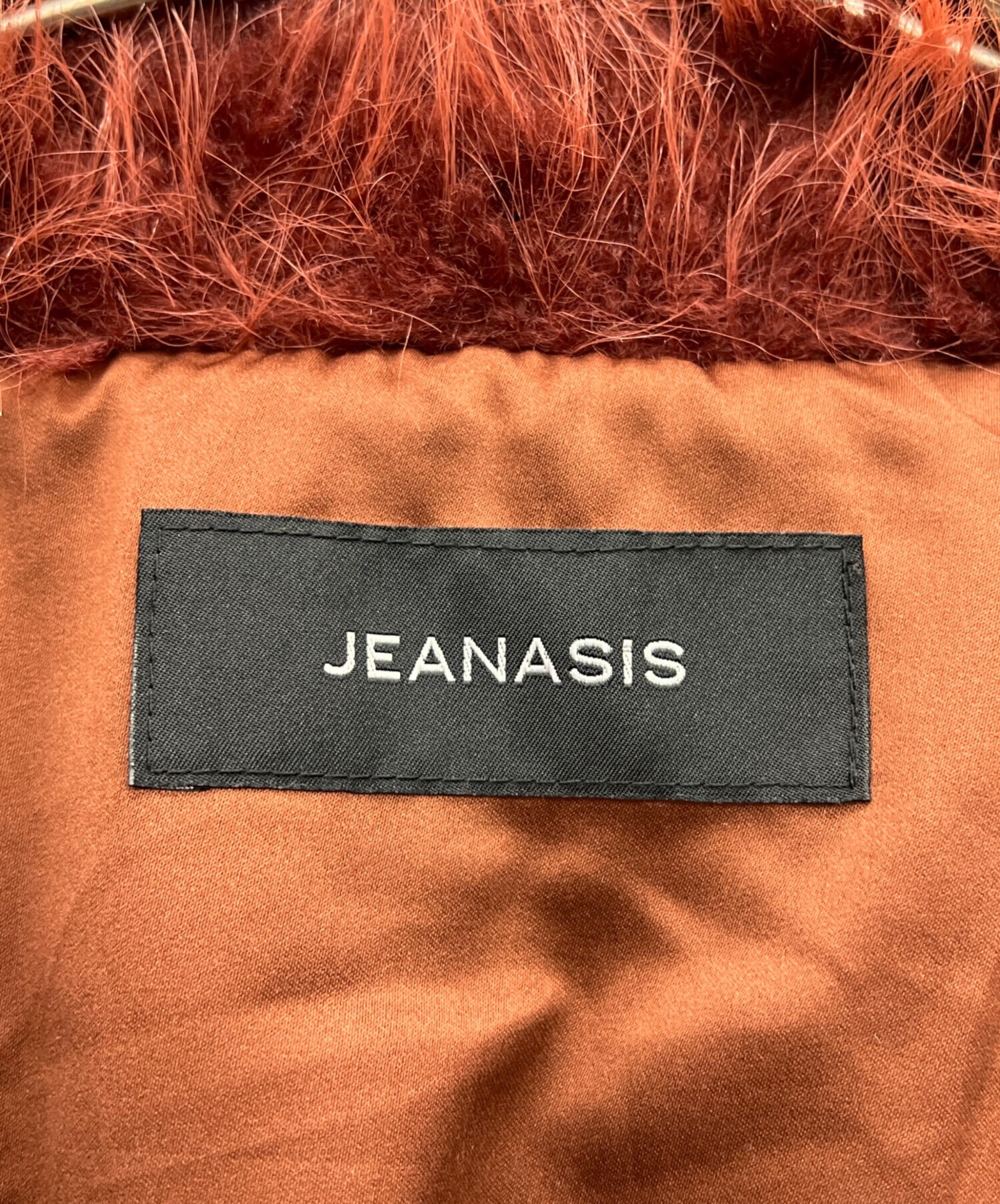 中古・古着通販】JEANASIS (ジーナシス) MIXカラーファーブルゾン 