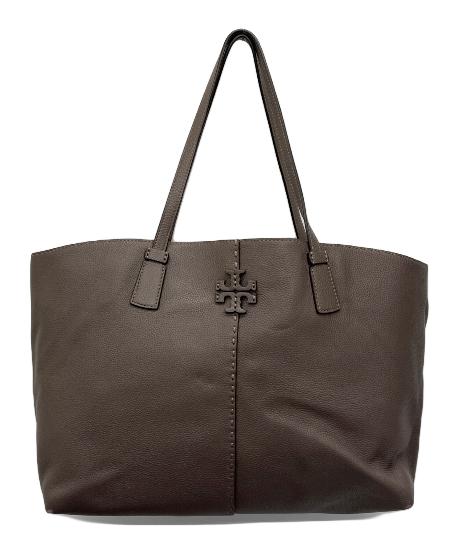 中古・古着通販】TORY BURCH (トリーバーチ) トートバッグ ブラウン 