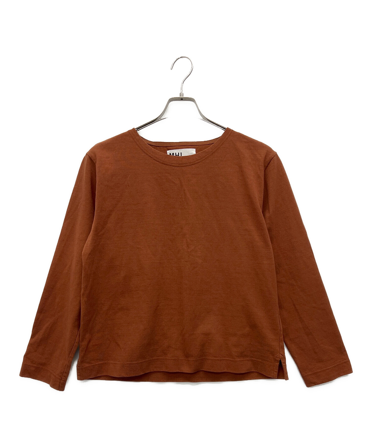 中古・古着通販】MHL (マーガレットハウエル) 長袖カットソー ブラウン 