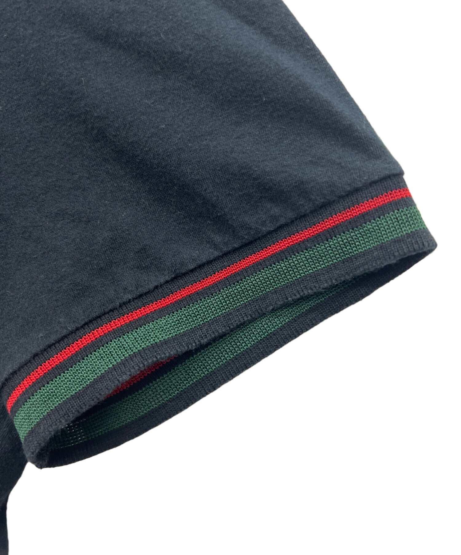 中古・古着通販】GUCCI (グッチ) Vネック シェリーライン半袖