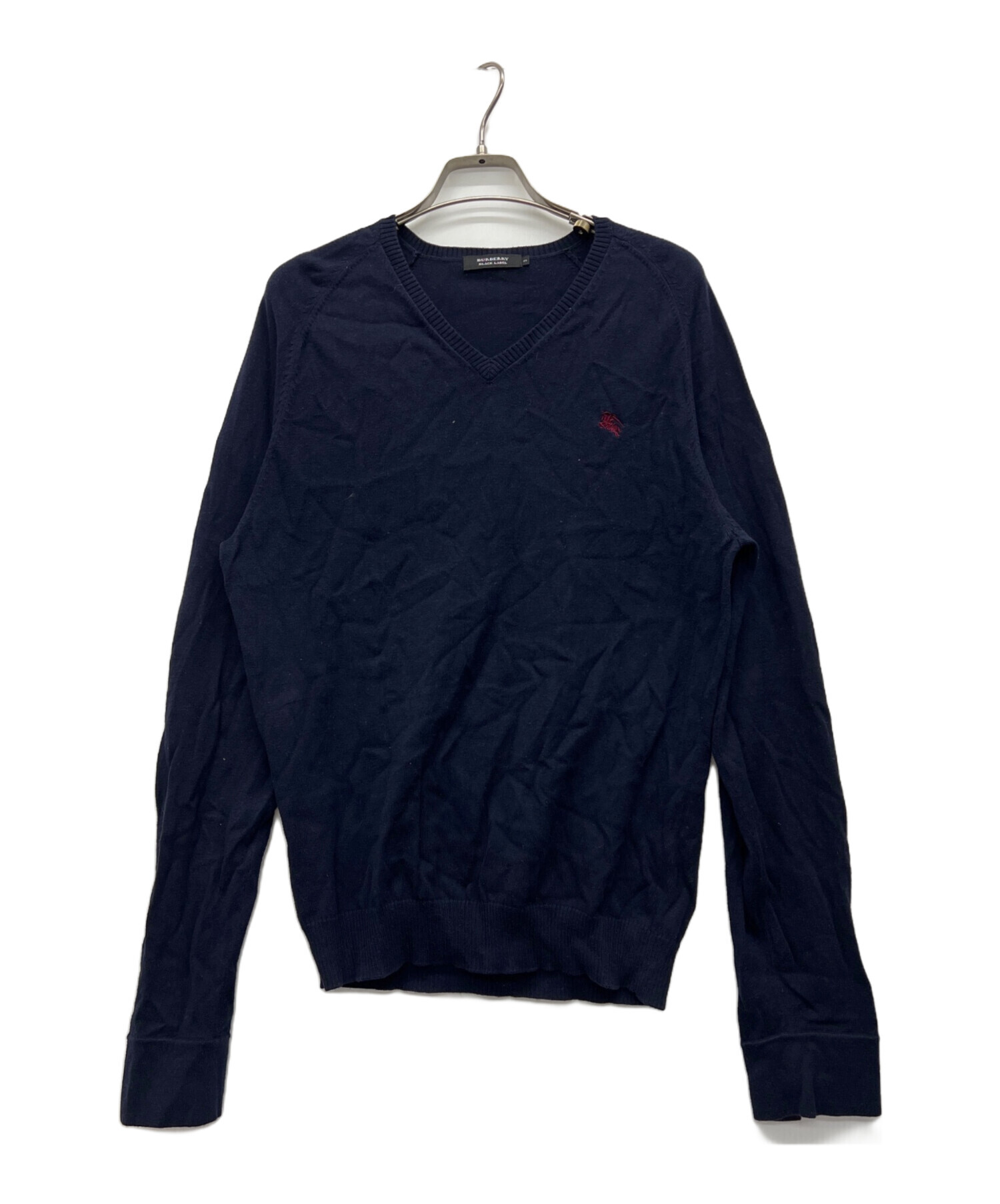 BURBERRY BLACK LABEL ピンク ネイビー　サイズ2 中古・古着通販】BURBERRY BLACK LABEL (バーバリーブラックレーベル