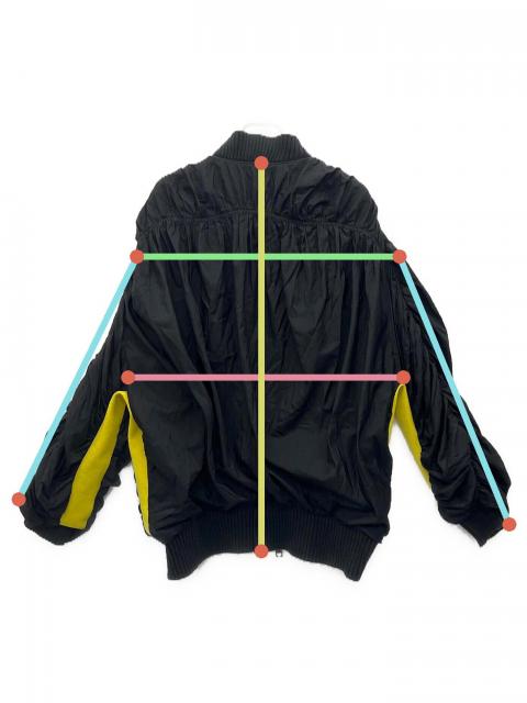 中古・古着通販】DIESEL (ディーゼル) ナイロンジャケット ブラック