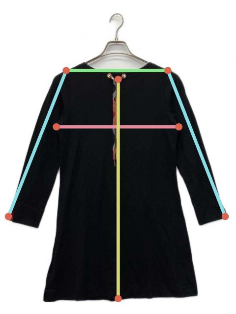 【BLUE LABEL】長袖ワンピース（新品未使用タグ付） 中古・古着通販】BLUE LABEL CRESTBRIDGE (ブルーレーベルクレスト