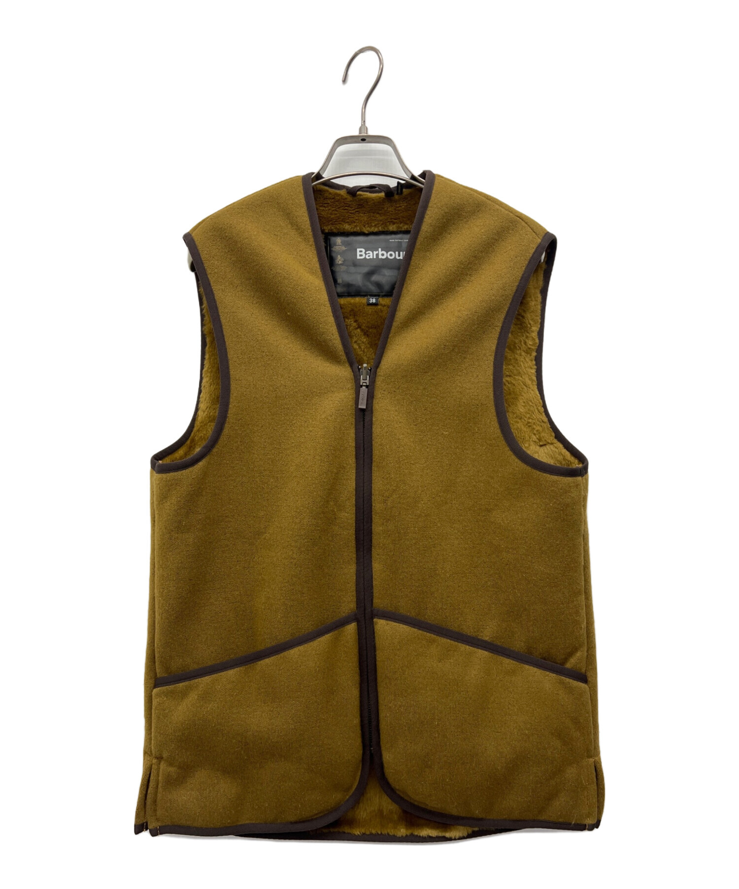中古・古着通販】Barbour (バブアー) ボアライナー ブラウン サイズ:38