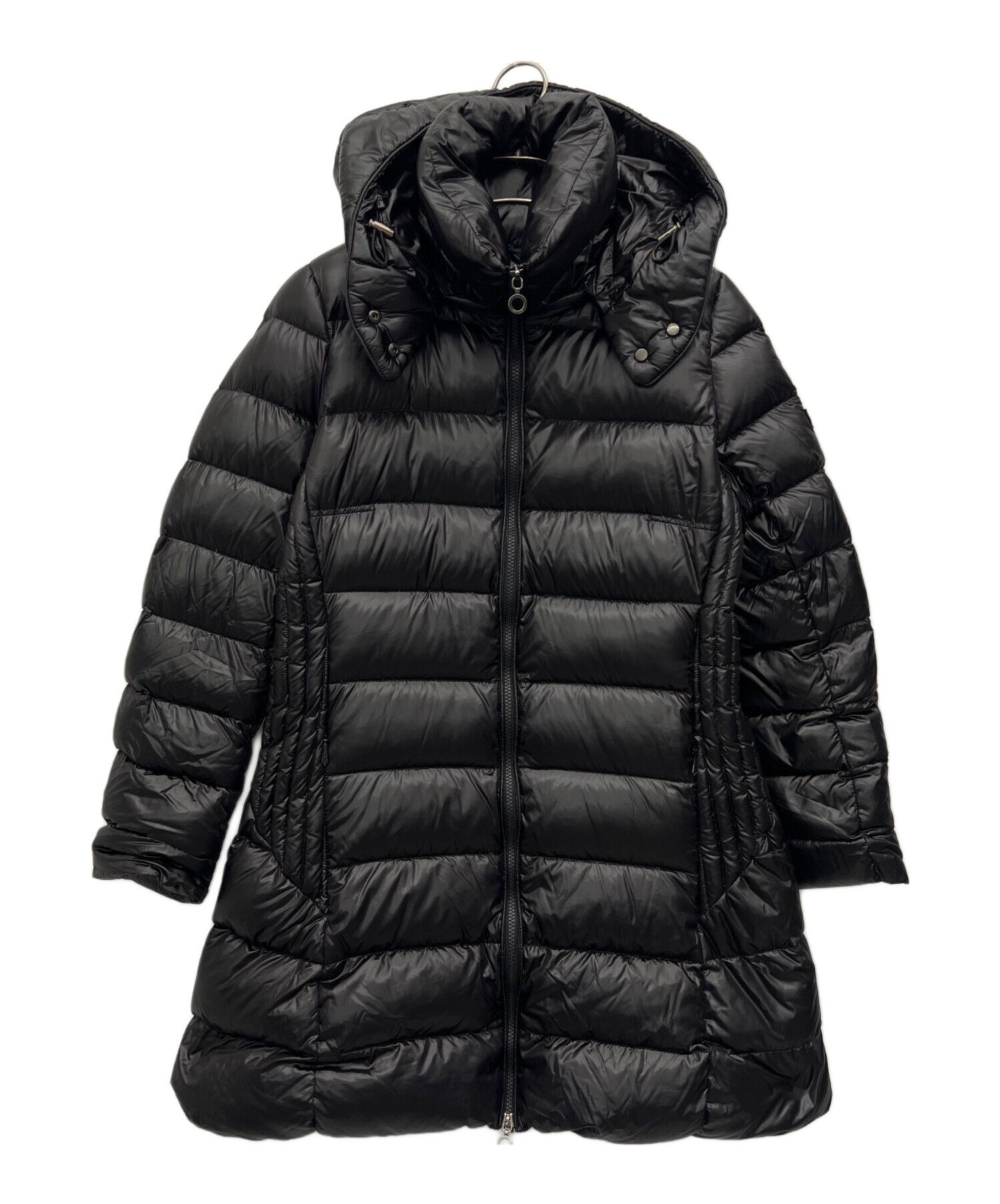 TATRAS ブラック ロングダウンコート 中古・古着通販】TATRAS (タトラス) ダウンコート ブラック サイズ:4