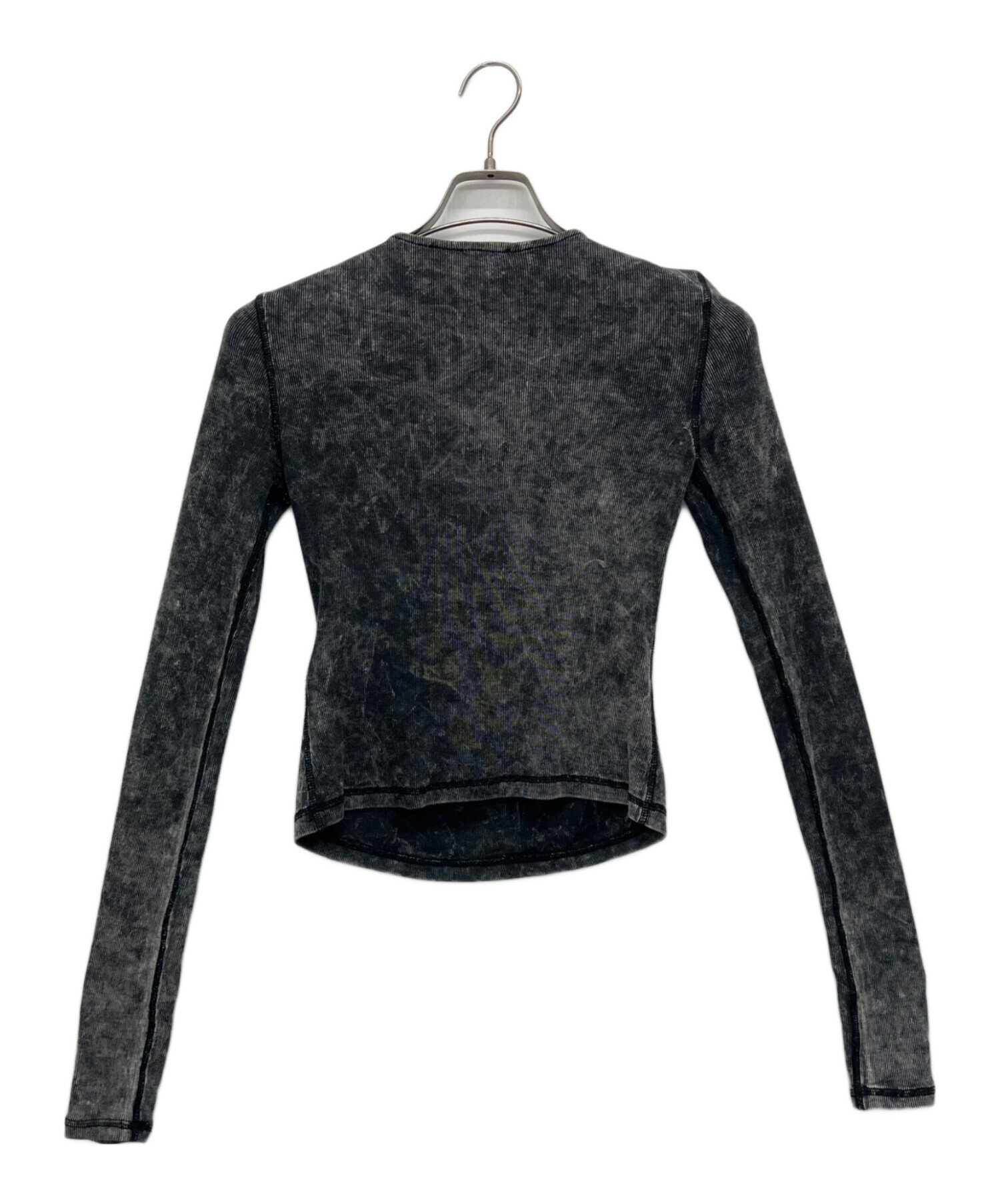 中古・古着通販】DIESEL (ディーゼル) 長袖カットソー グレー サイズ:S