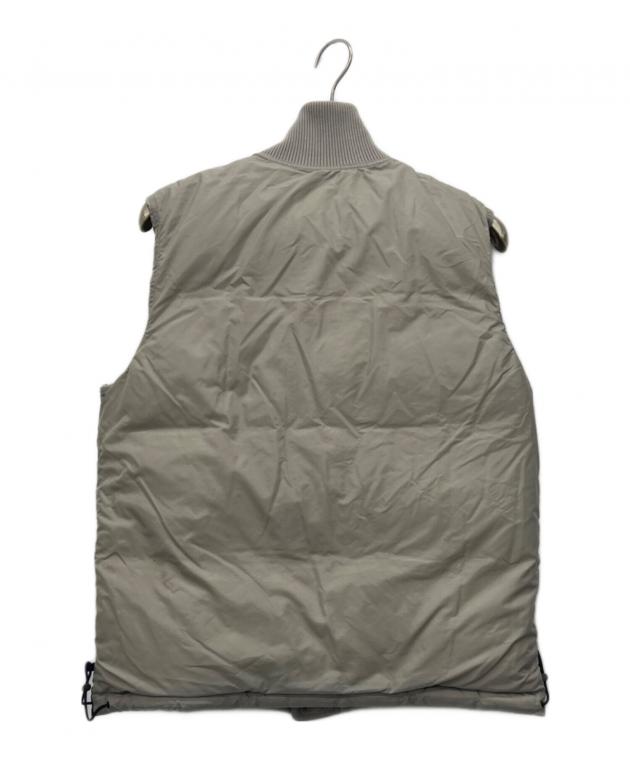 中古・古着通販】NIKE (ナイキ) ダウンベスト グレー サイズ:M