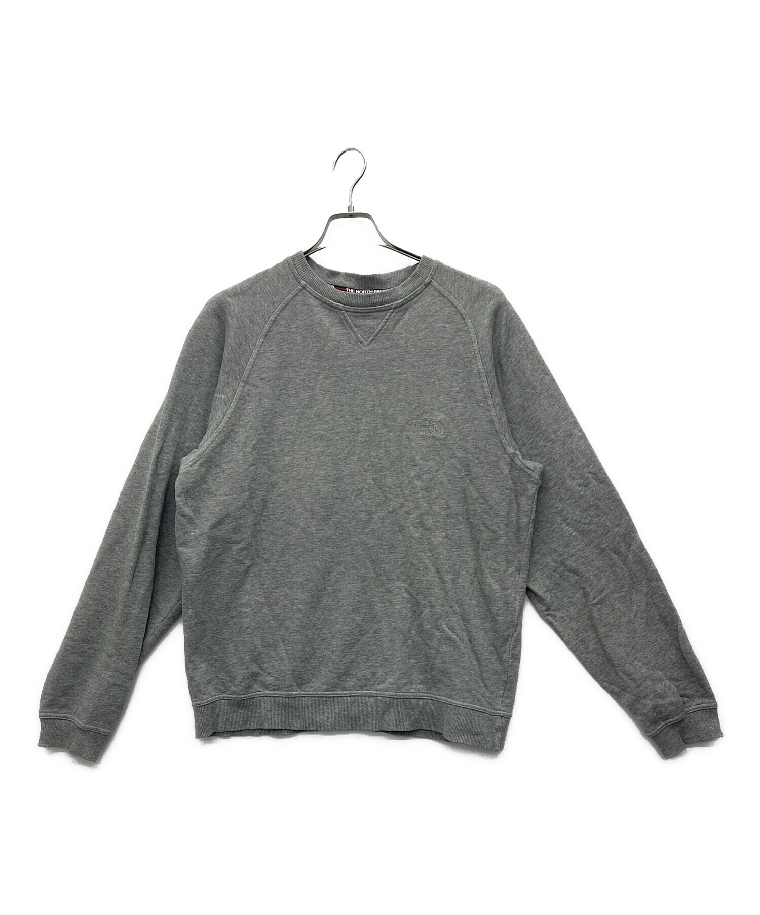 ノースフェイス　トレーナー　グレー　サイズM 新品　未使用 中古・古着通販】THE NORTH FACE (ザ ノース フェイス) スウェット
