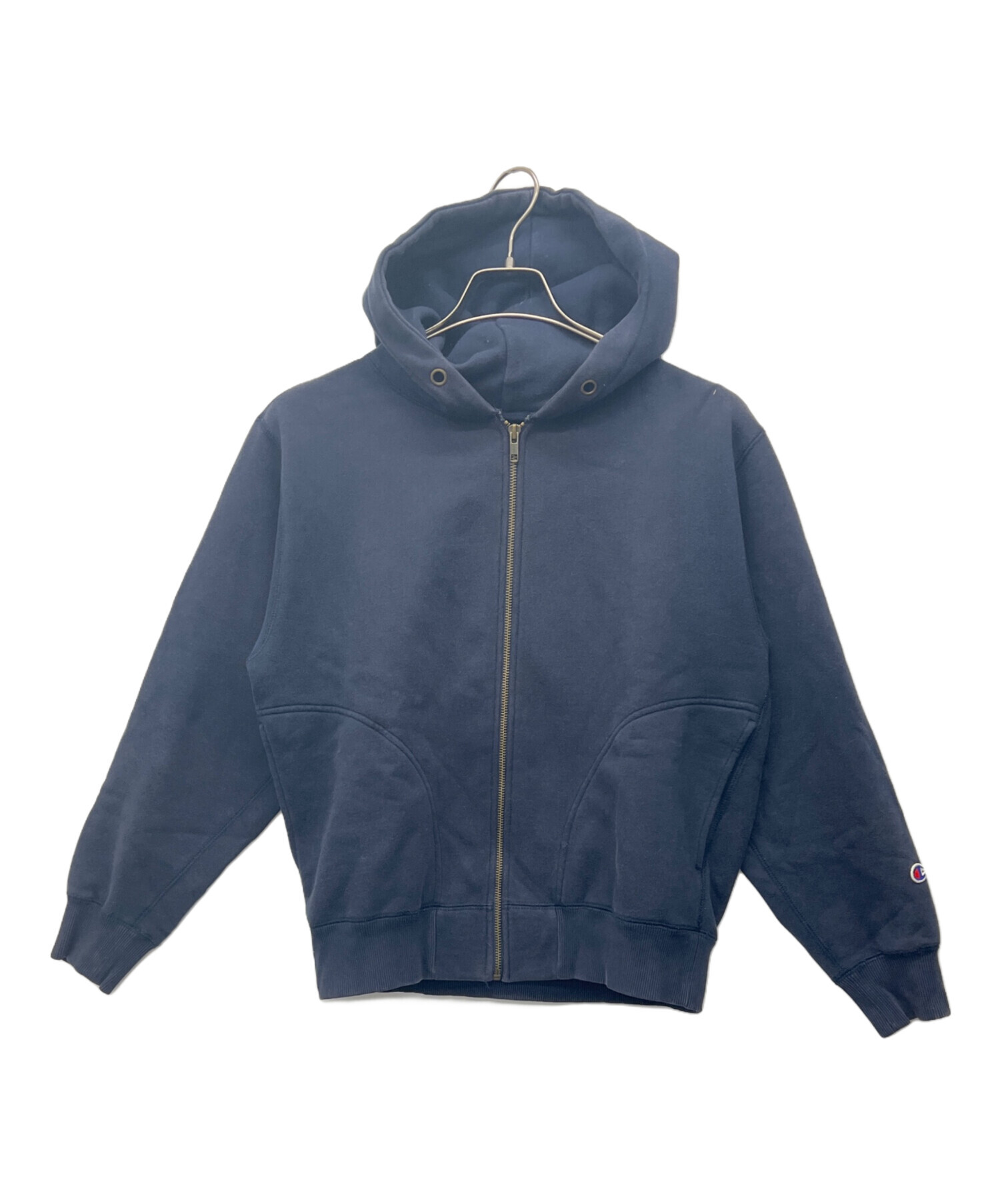 【断捨離セール中♪要プロフ確認キンパル】ワールドレジェンドカップ 中古・古着通販】Champion (チャンピオン) ジップパーカー ネイビー
