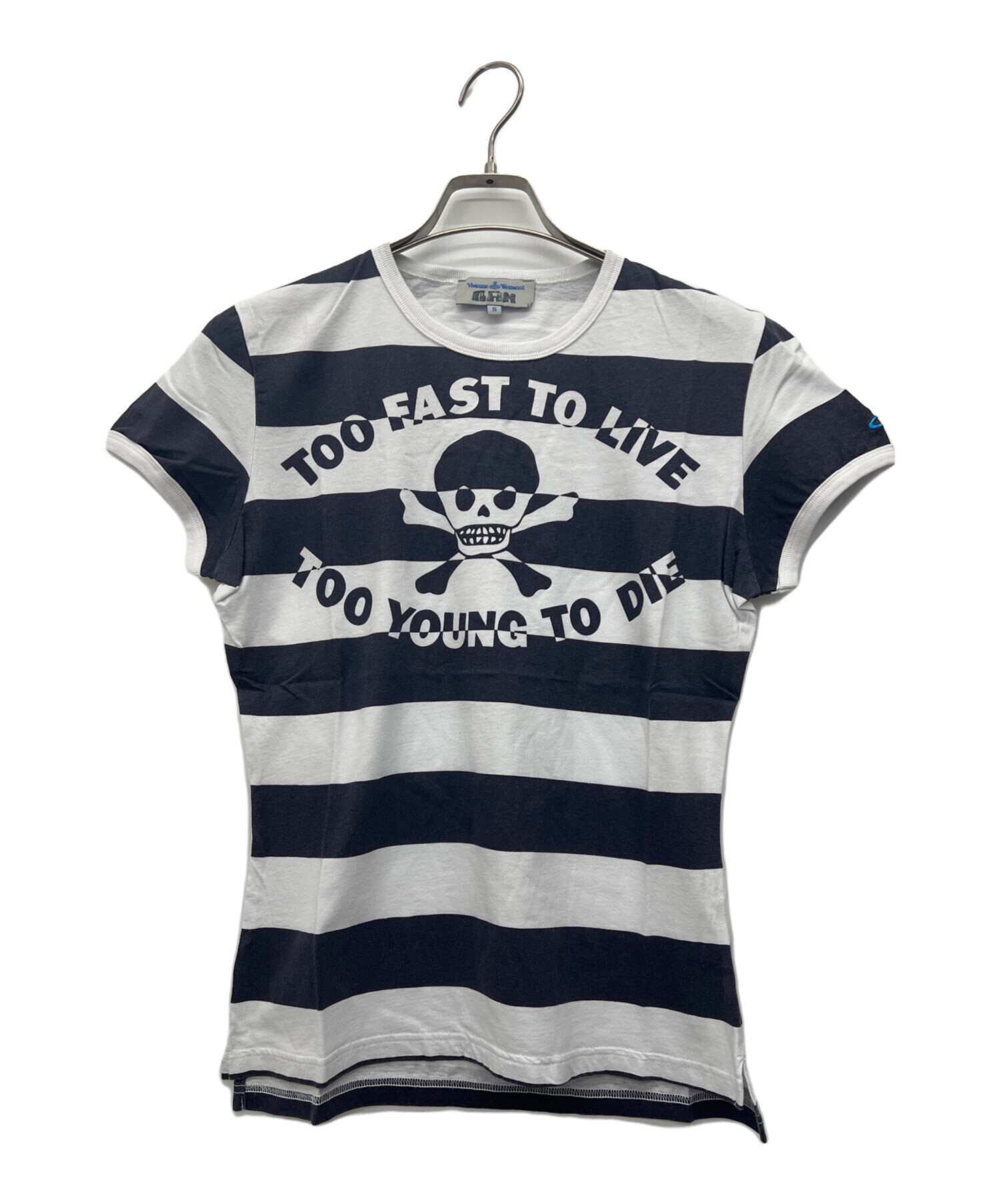 ヴィヴィアンウエストウッド★プリントワンピース 半袖CHOICE カットソー 中古・古着通販】Vivienne Westwood (ヴィヴィアンウエストウッド