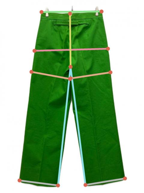 25SS Drawer ドゥロワー コットンギャバ ギャザーパンツ 中古・古着通販】DRAWER (ドゥロワー) コットンギャバ バックベルト
