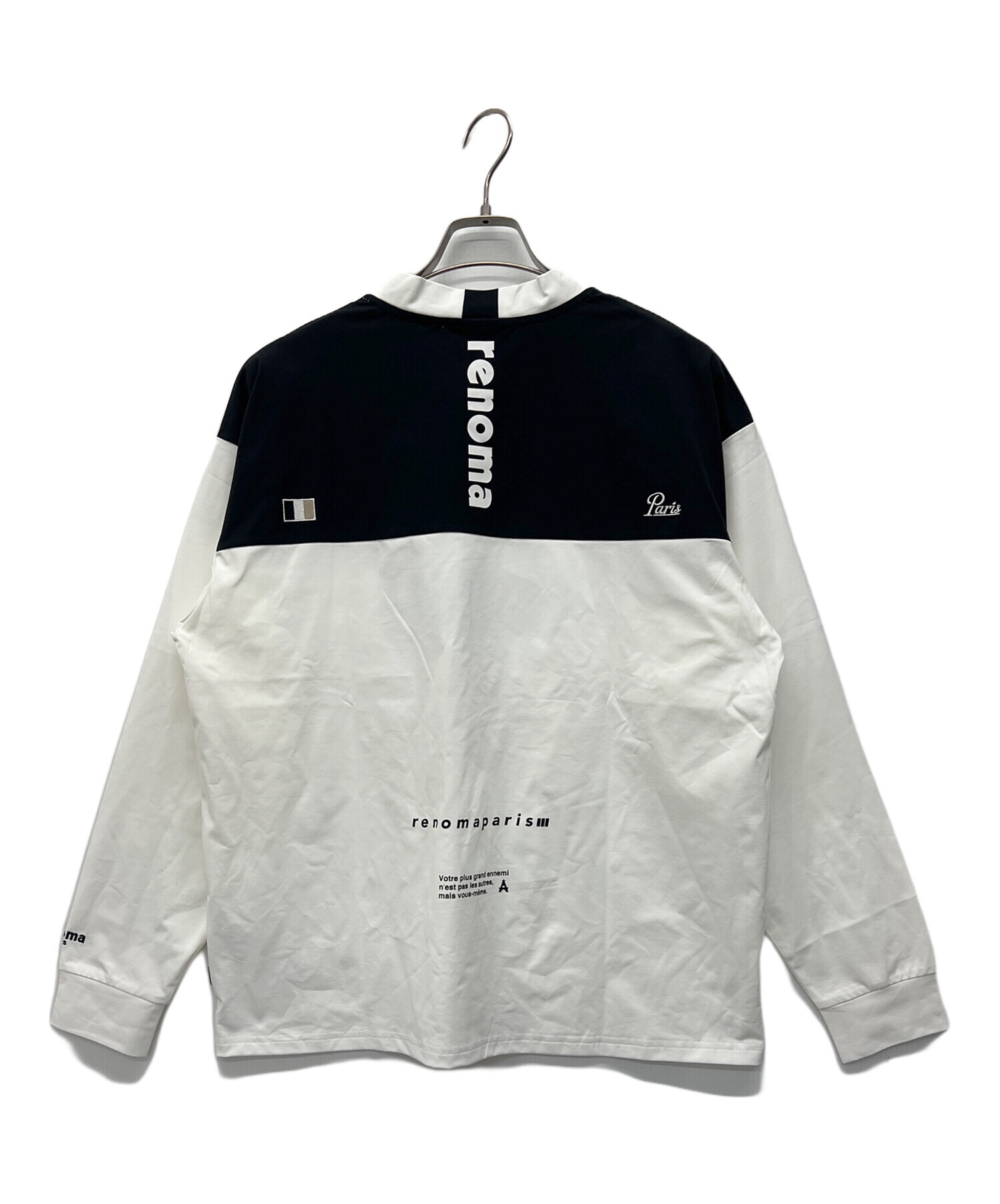 renoma レノマ　ゴルフウェア 中古・古着通販】renoma GOLF (レノマゴルフ) 長袖カットソー ホワイト