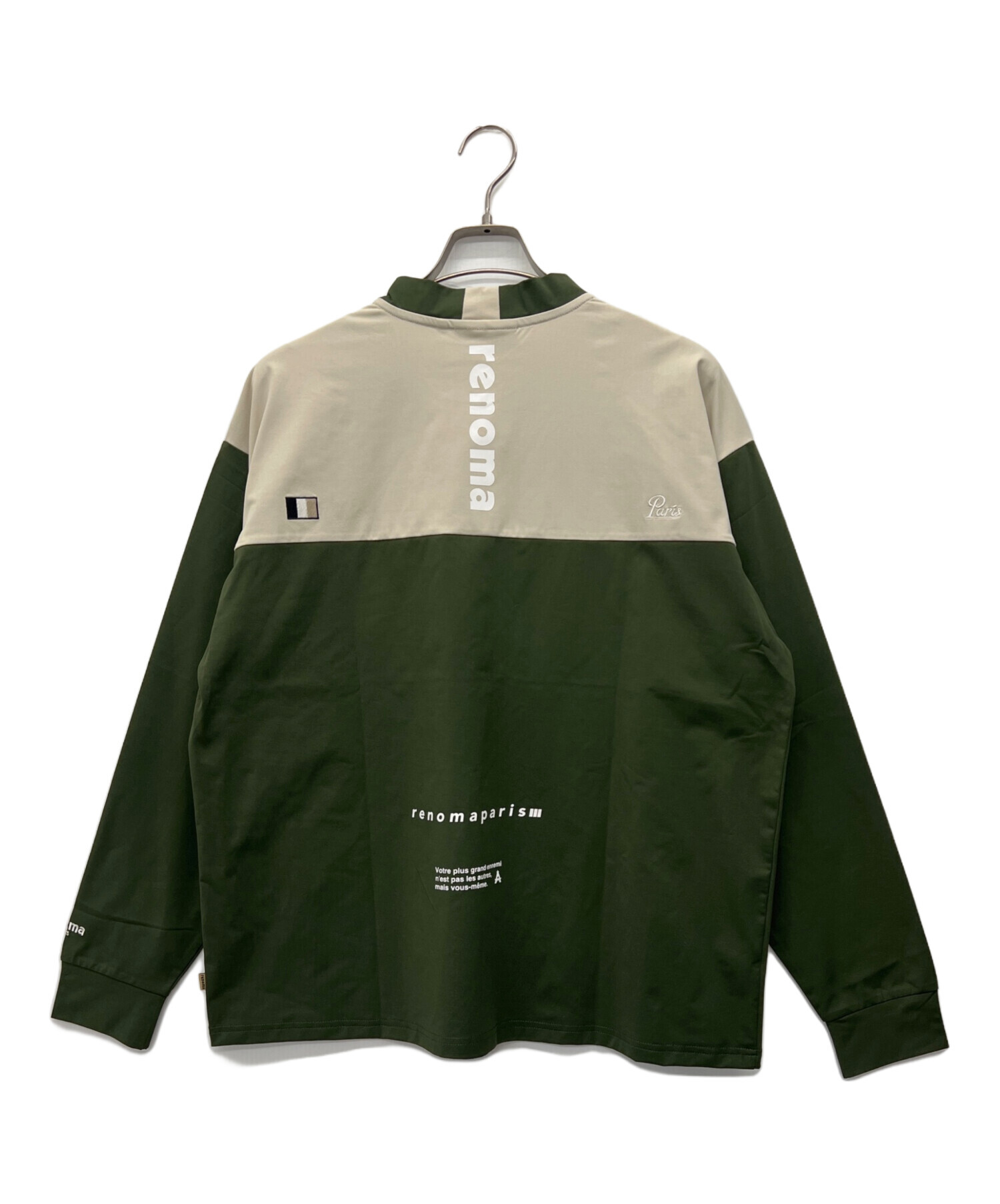 中古・古着通販】renoma GOLF (レノマゴルフ) 長袖カットソー グリーン