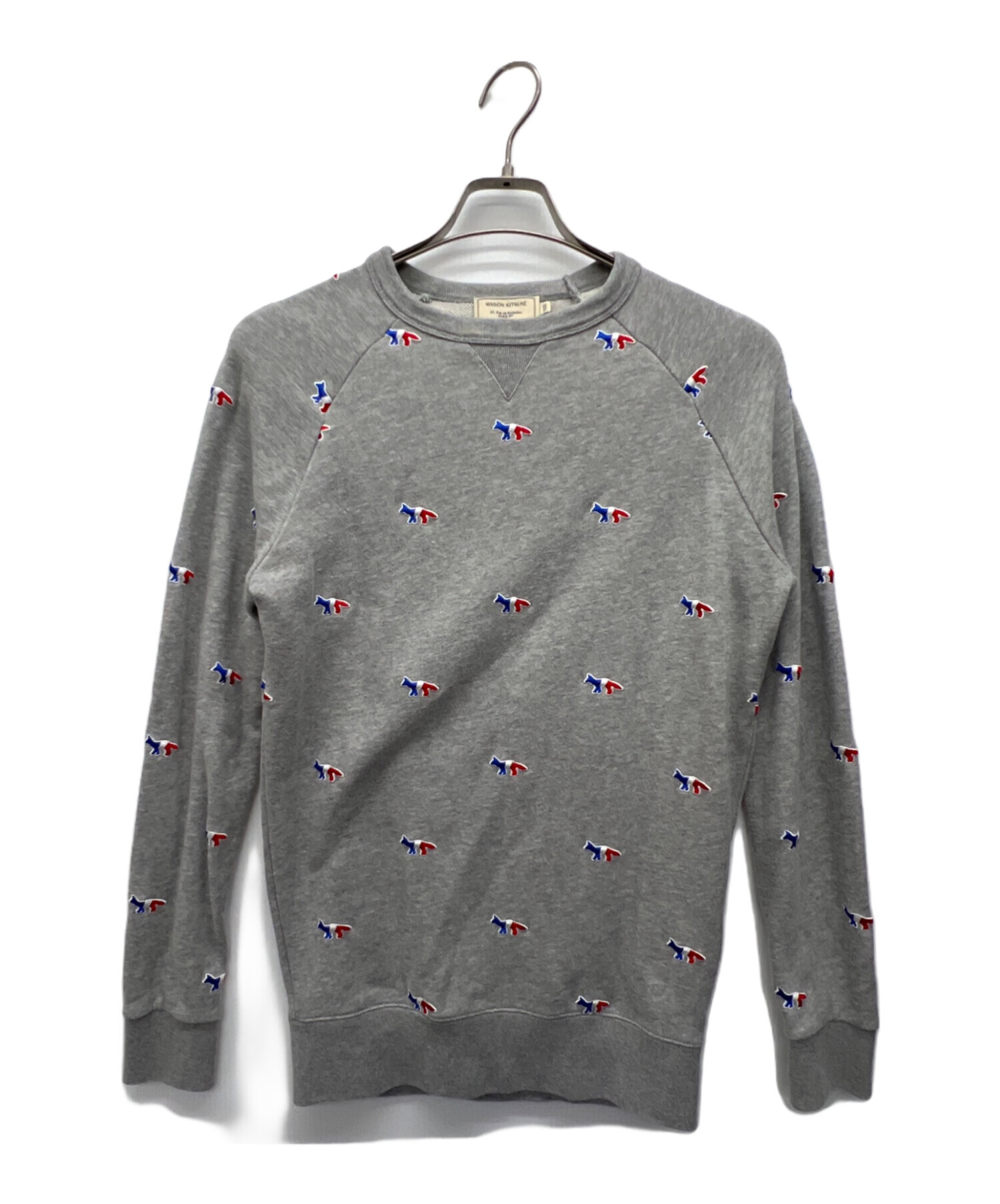 中古・古着通販】maison kitsune (メゾンキツネ) スウェット グレー