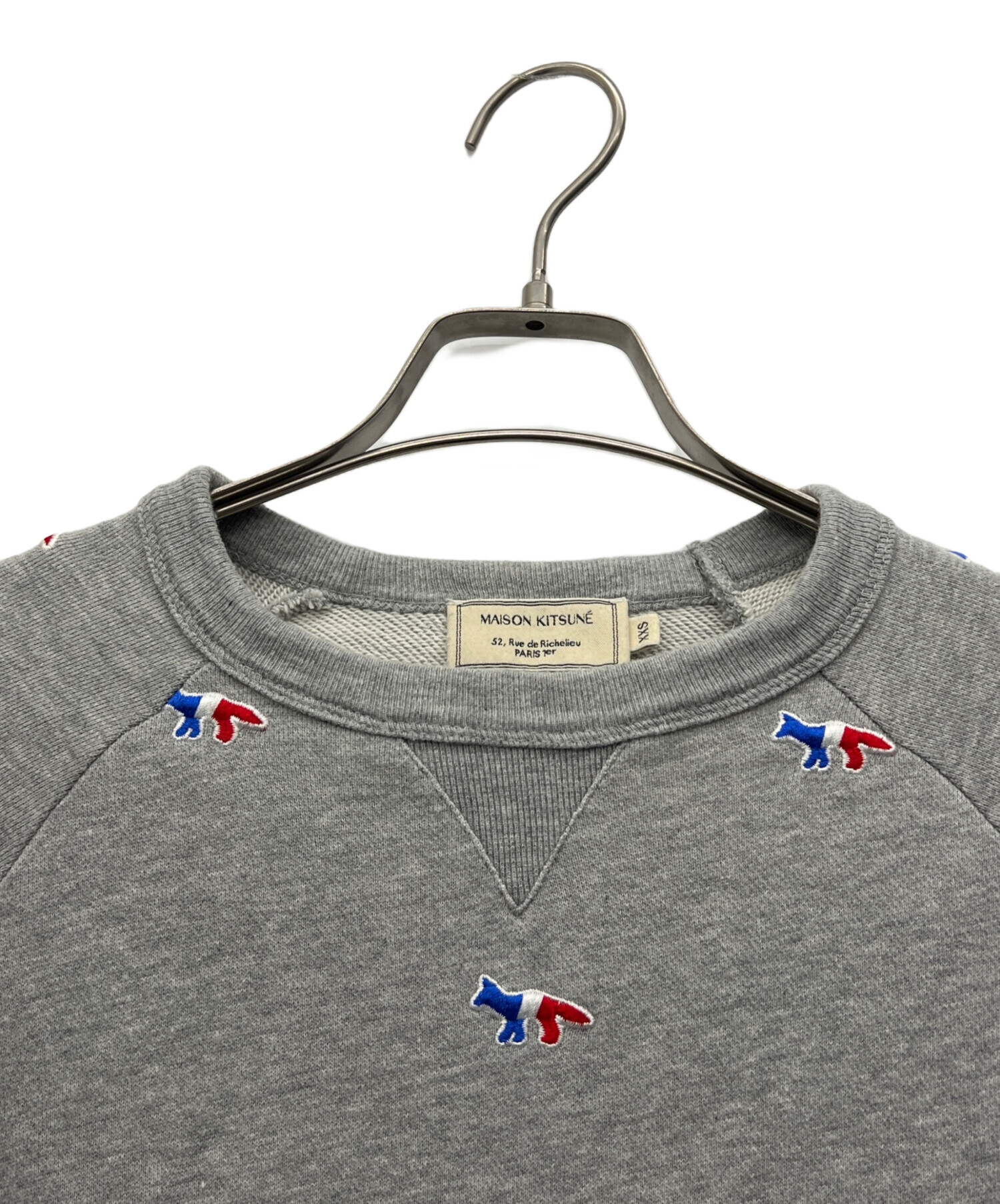 中古・古着通販】maison kitsune (メゾンキツネ) スウェット グレー